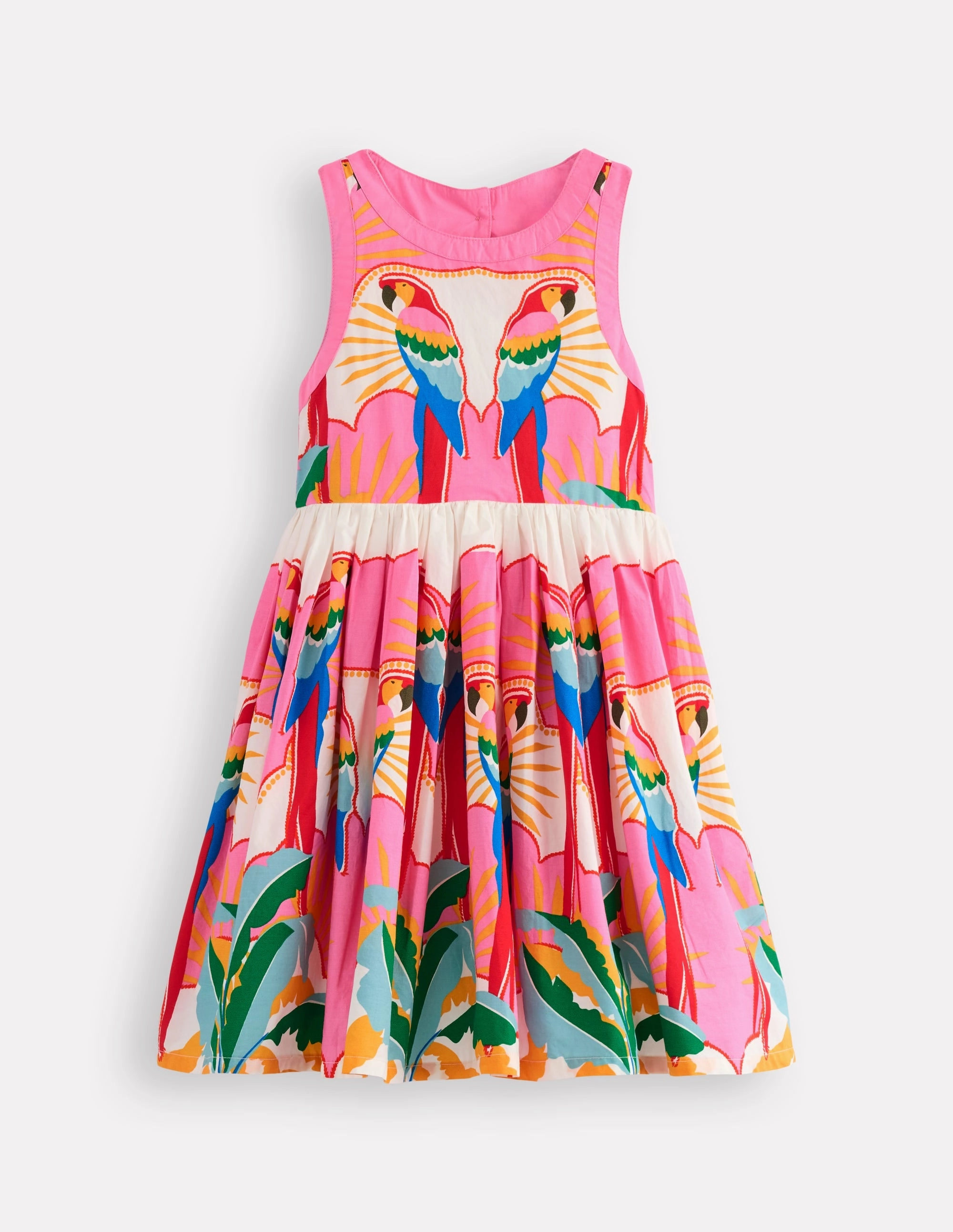 Special-Edition Harlow Back Detail Dress-Multi Parrot