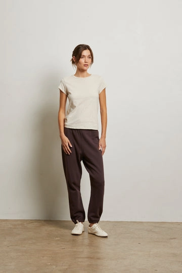 Comfort Wear Fit Low Rise Fit STEVIE FLEECE EASY SWEATPANT