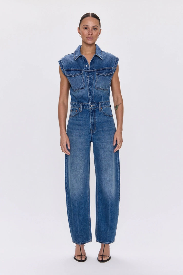 ACE JUMPSUIT Sage Detail