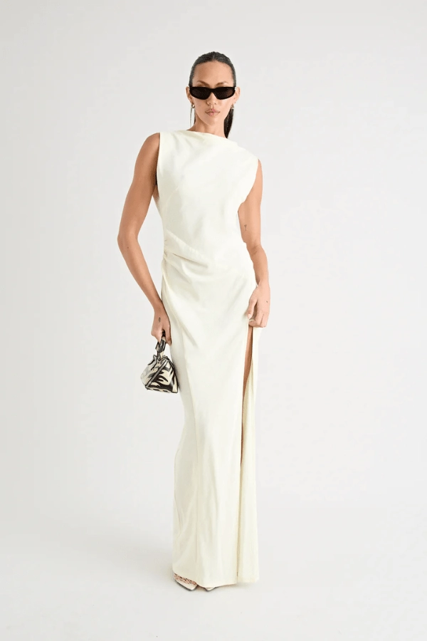 Matia Gown Butter Comfortable Look