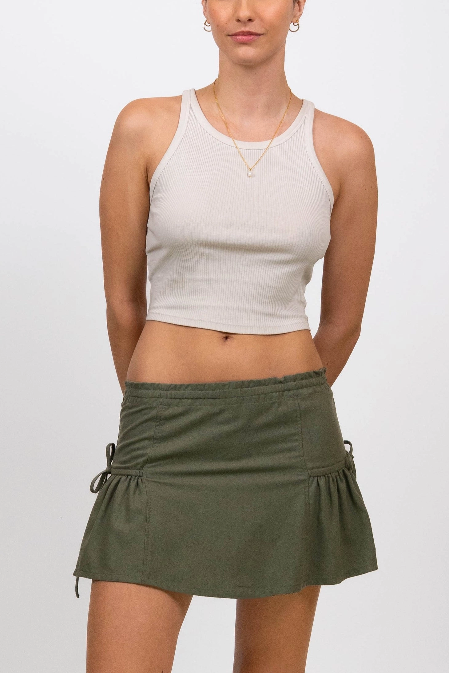 Cozy Stretch Fit Cozy Fit Olive Mini Muse (Sizes XS - M)