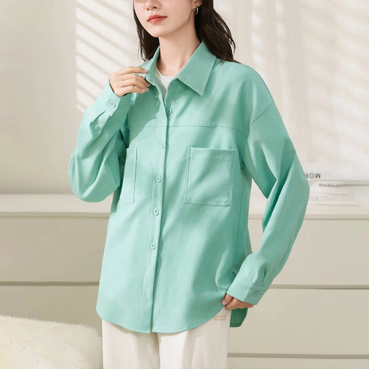 Odor Resistant Technology ConvertibleStyle COMMUTER STYLE LONG-SLEEVED SLIMMING SHIRT_CWTBLL0905