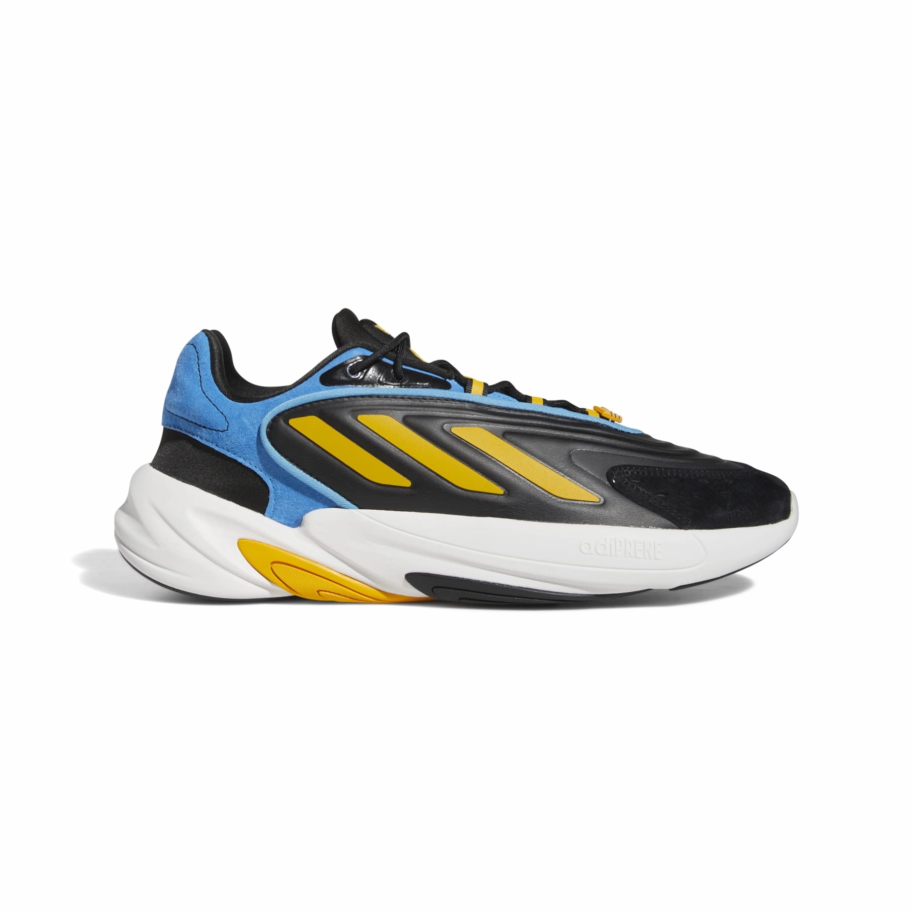 ADIDAS FZ5881 OZELIA MN'S (Medium) Black/Gold/Blue Synthetic Running Shoes Quick Drying Weekend Errands