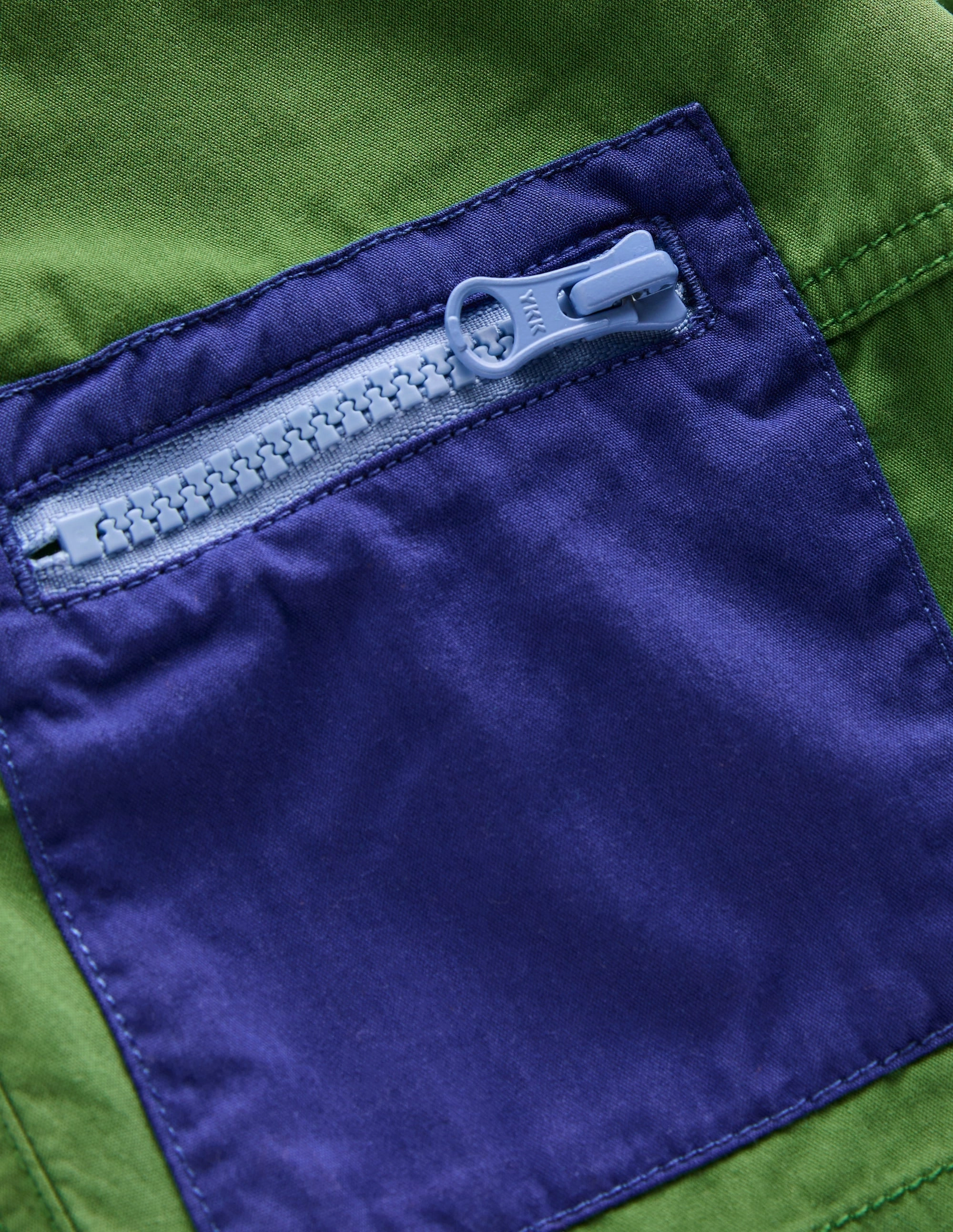 Adventure Shorts-Broccoli Green Anti Snag Fabric Waterproof Feature