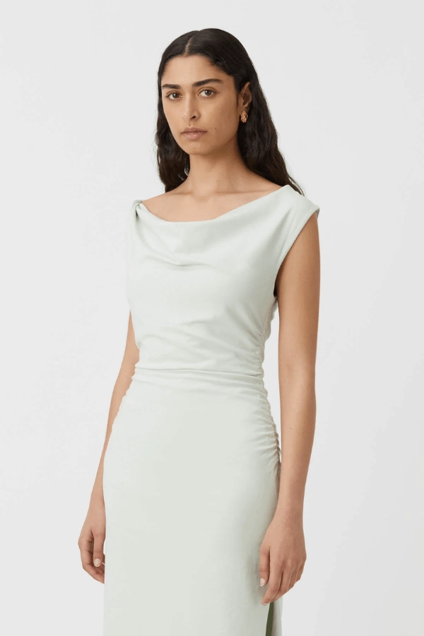 Mara Dress Misty Jade Chic Rhythm