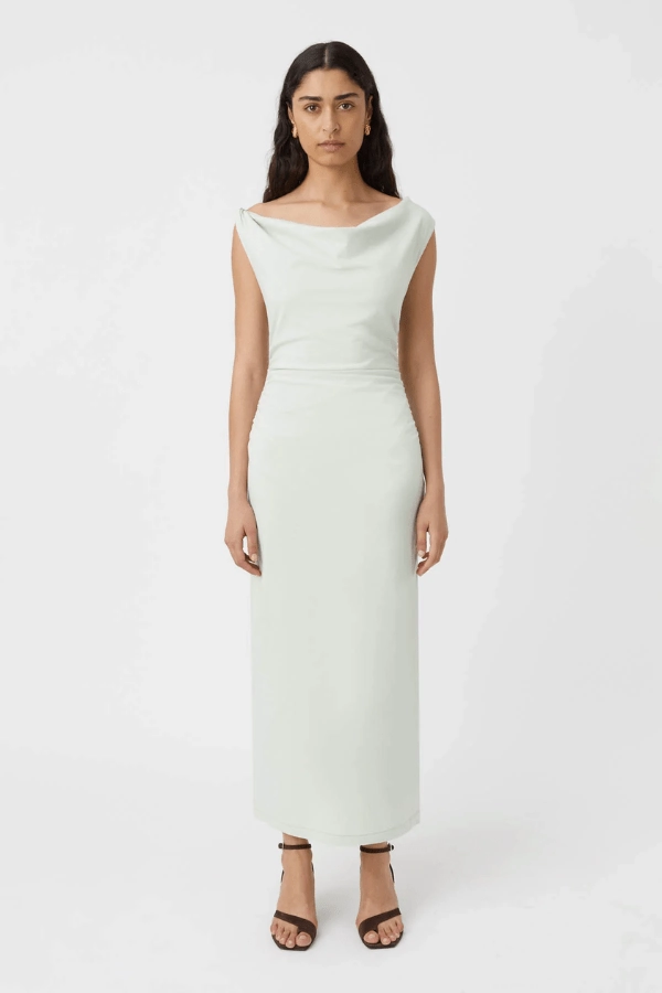 Minimal Motion Mara Dress Misty Jade