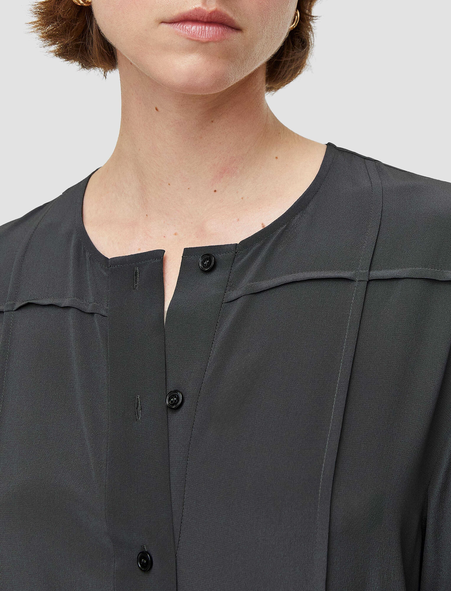 Helene Crepe de Soie Silk Dress Seasonal Must-Have