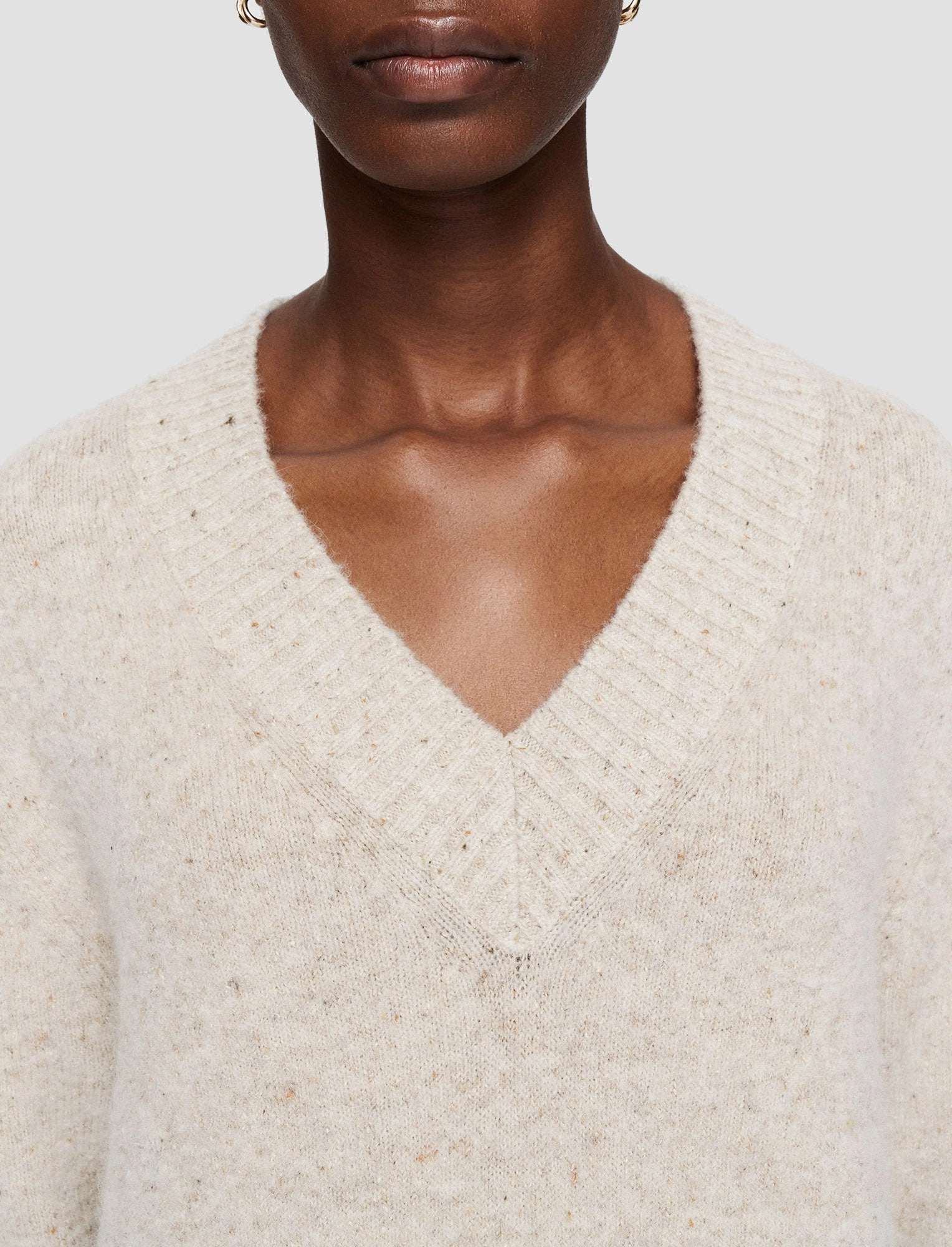 Alpaca Tweed Knit Dress Urban Light Fall Tone