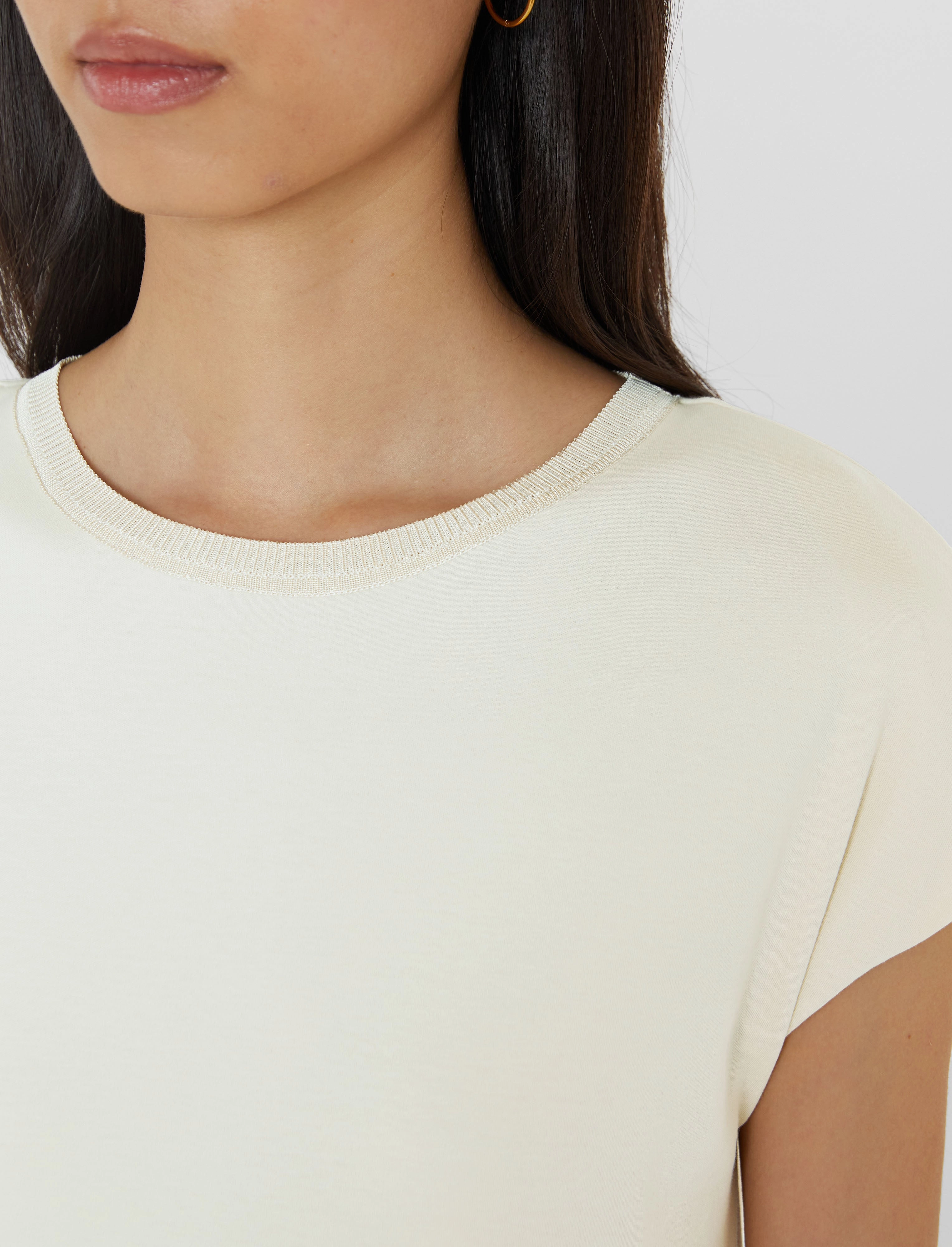 Maximalist-Trend Cotton Poplin Jersey Dress