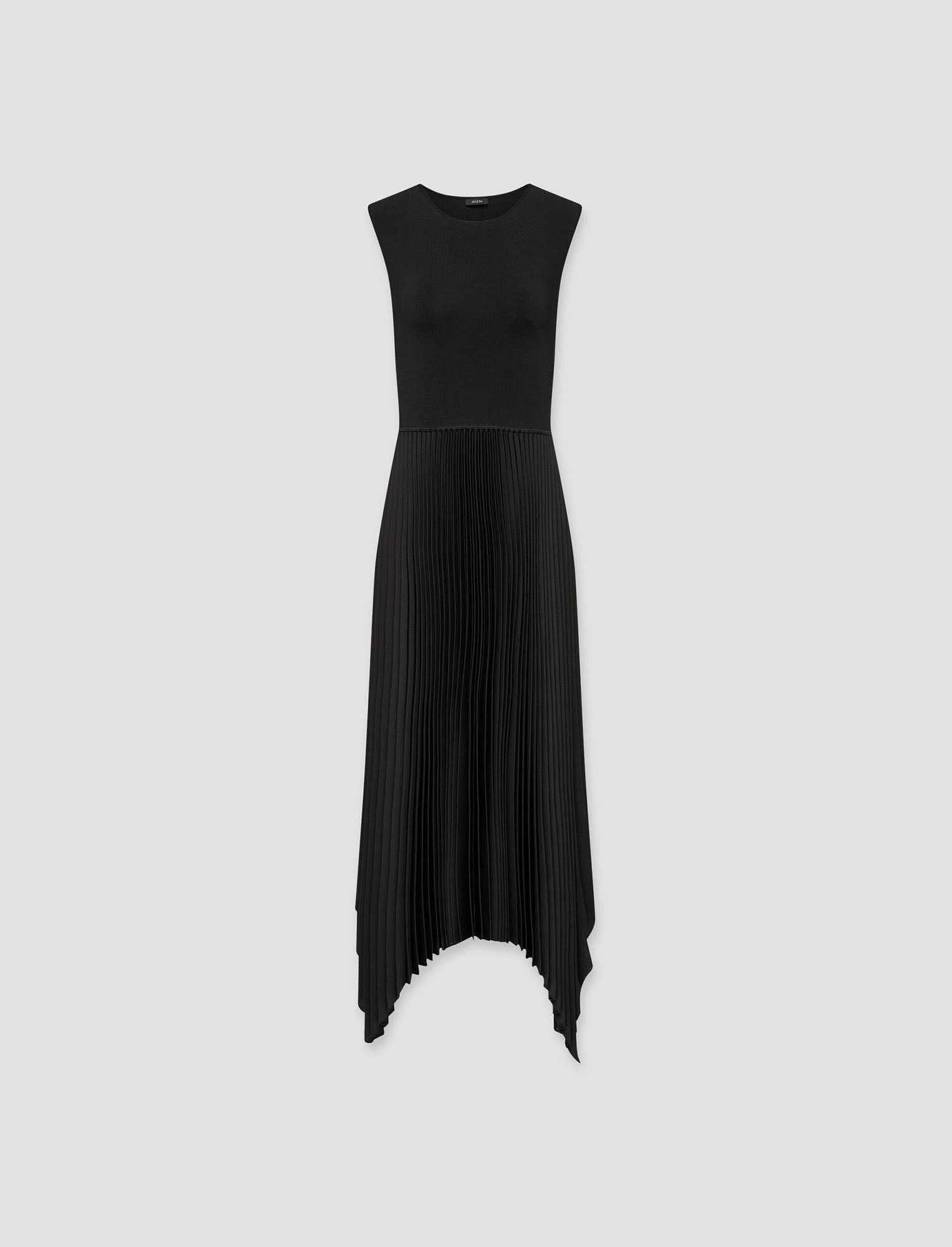 Sophisticated cocktail dress Scandi Light Knit Weave Pliss Dera Dress