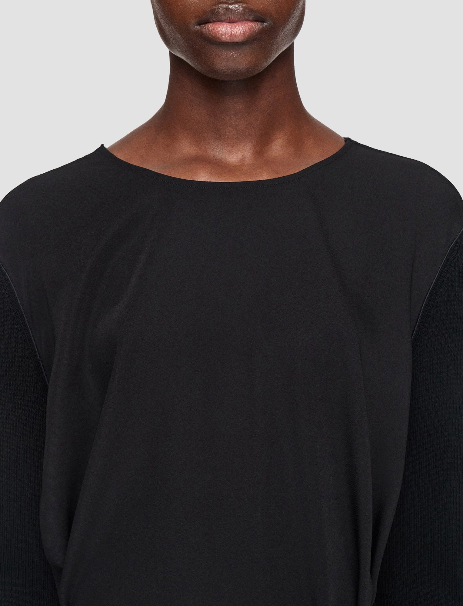 Perfectly Crafted Cozy Touch Drapy Cady Didot Dress