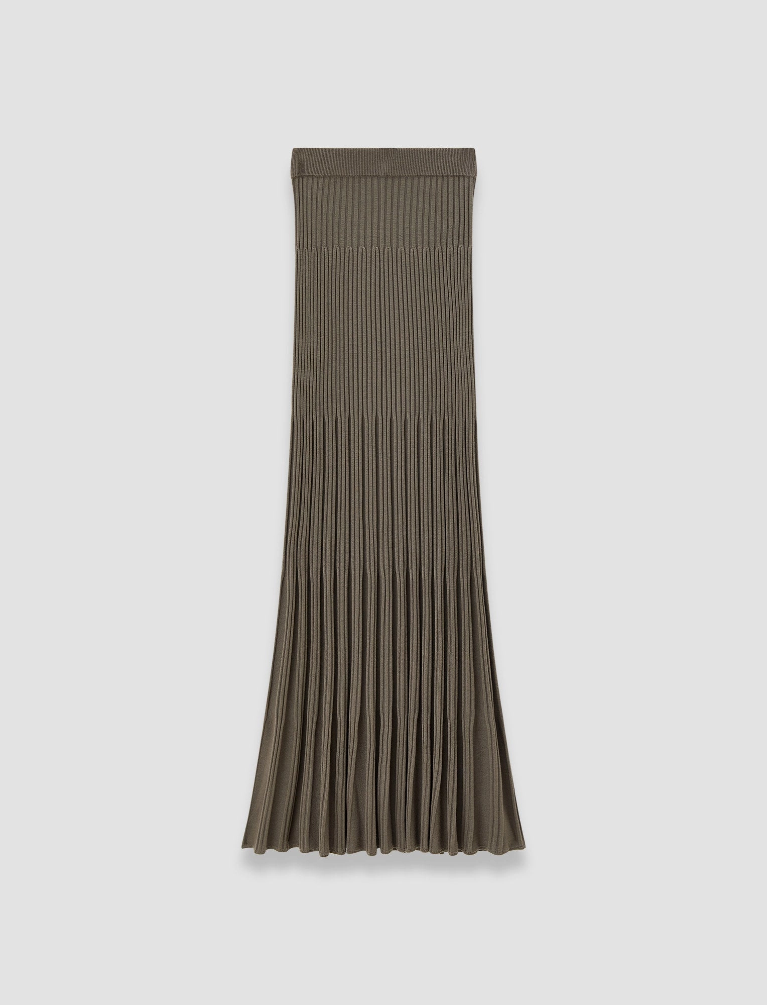 Fashion Pulse Merino Rib Knit Skirt