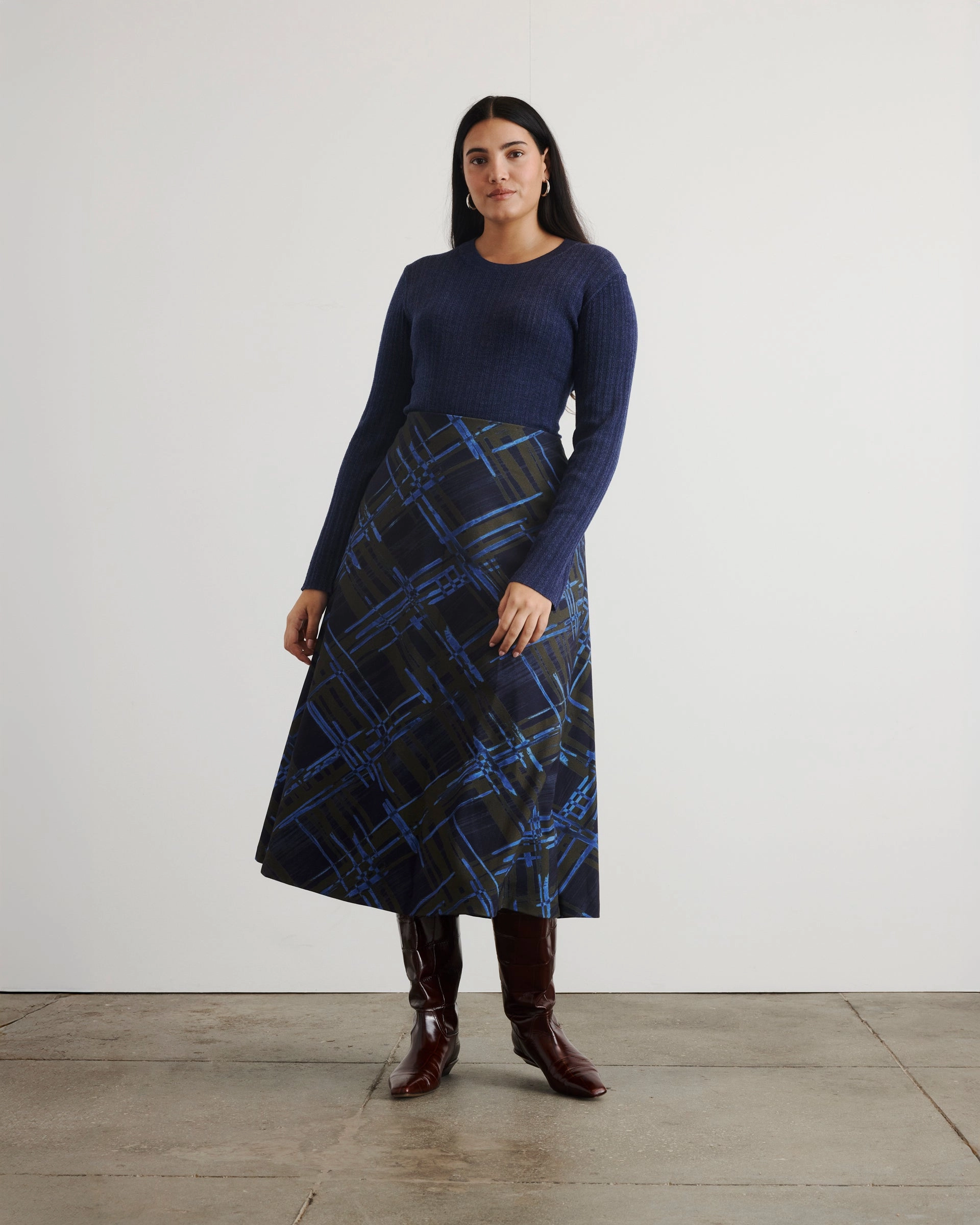 Cooling Fabric Easy Stretch Thea Skirt