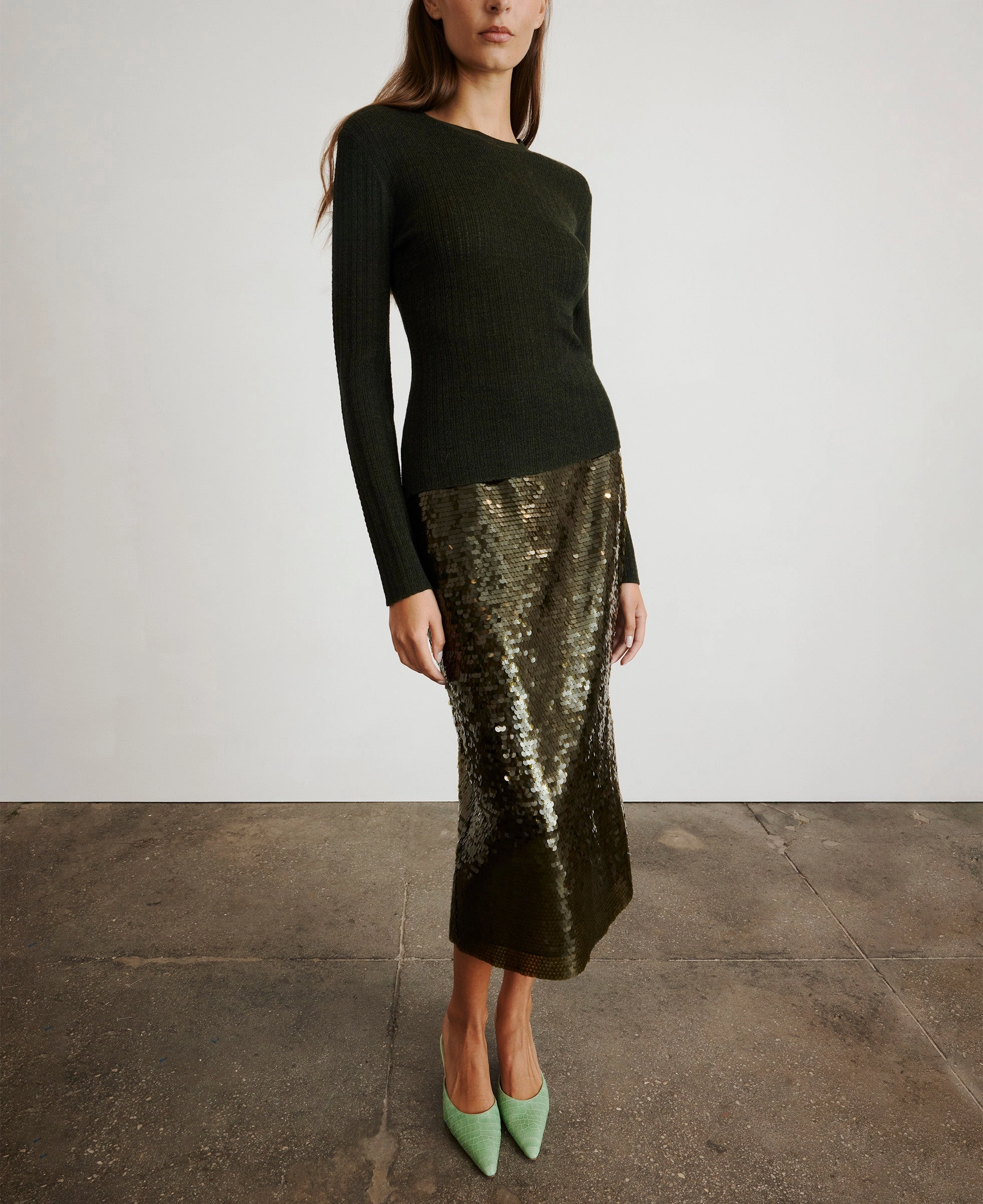 Crew Neck Kayden Knit Printed top