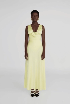 Orinoco Lime Polished look dress