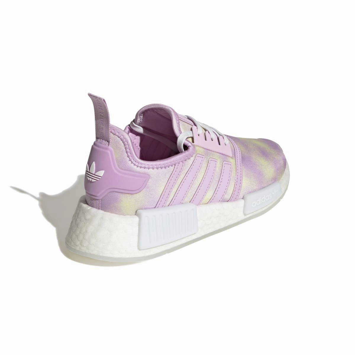 ADIDAS HQ6184 NMD_R1 JR'S (Medium) Lilac/White/Lilac Mesh Running Shoes City Pace