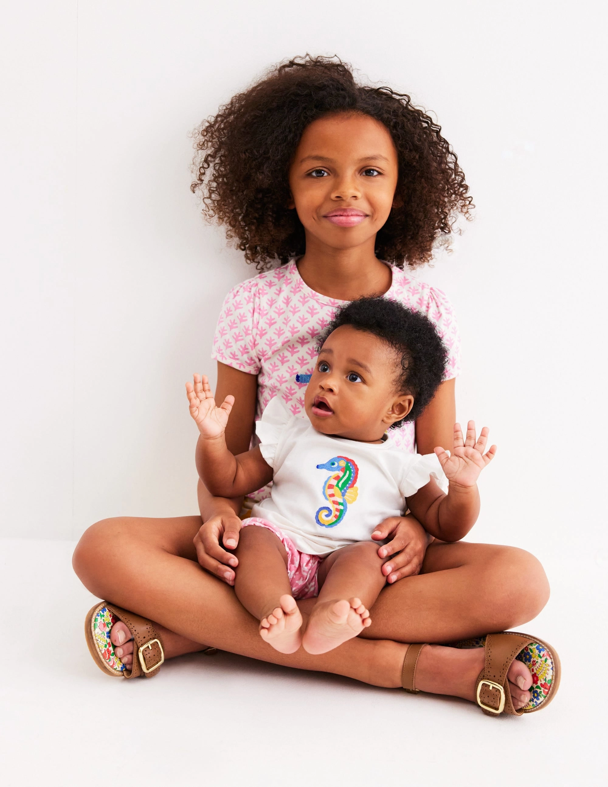 Music Wedding Ruffle Jersey Playset-Prism Pink and Coconut Milk