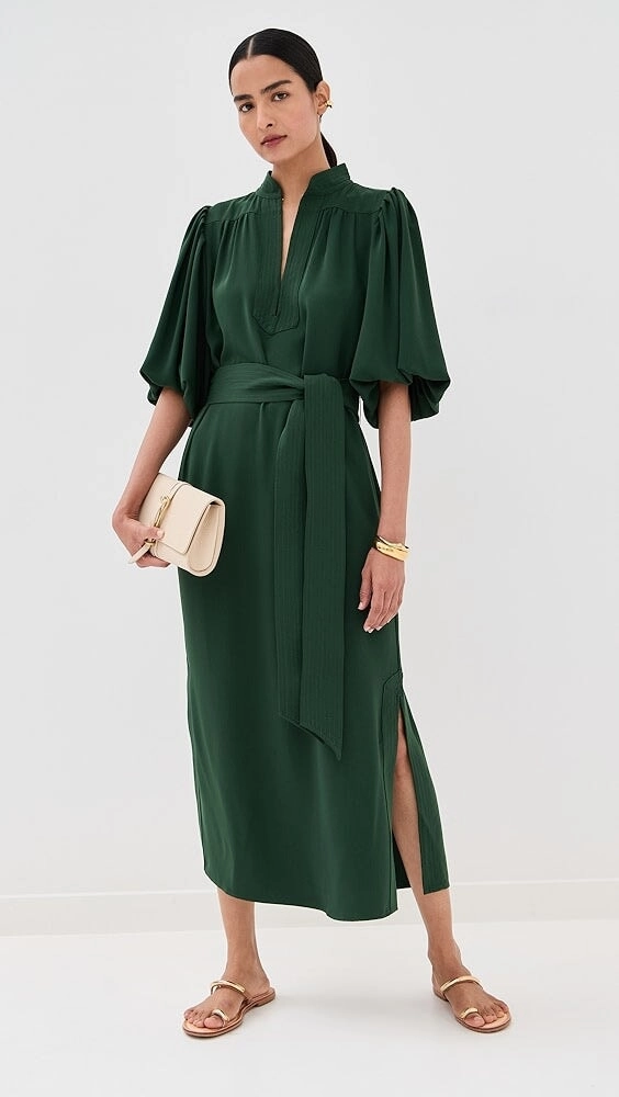 Easy Going Casual Pick Dani Dress Alpine Green