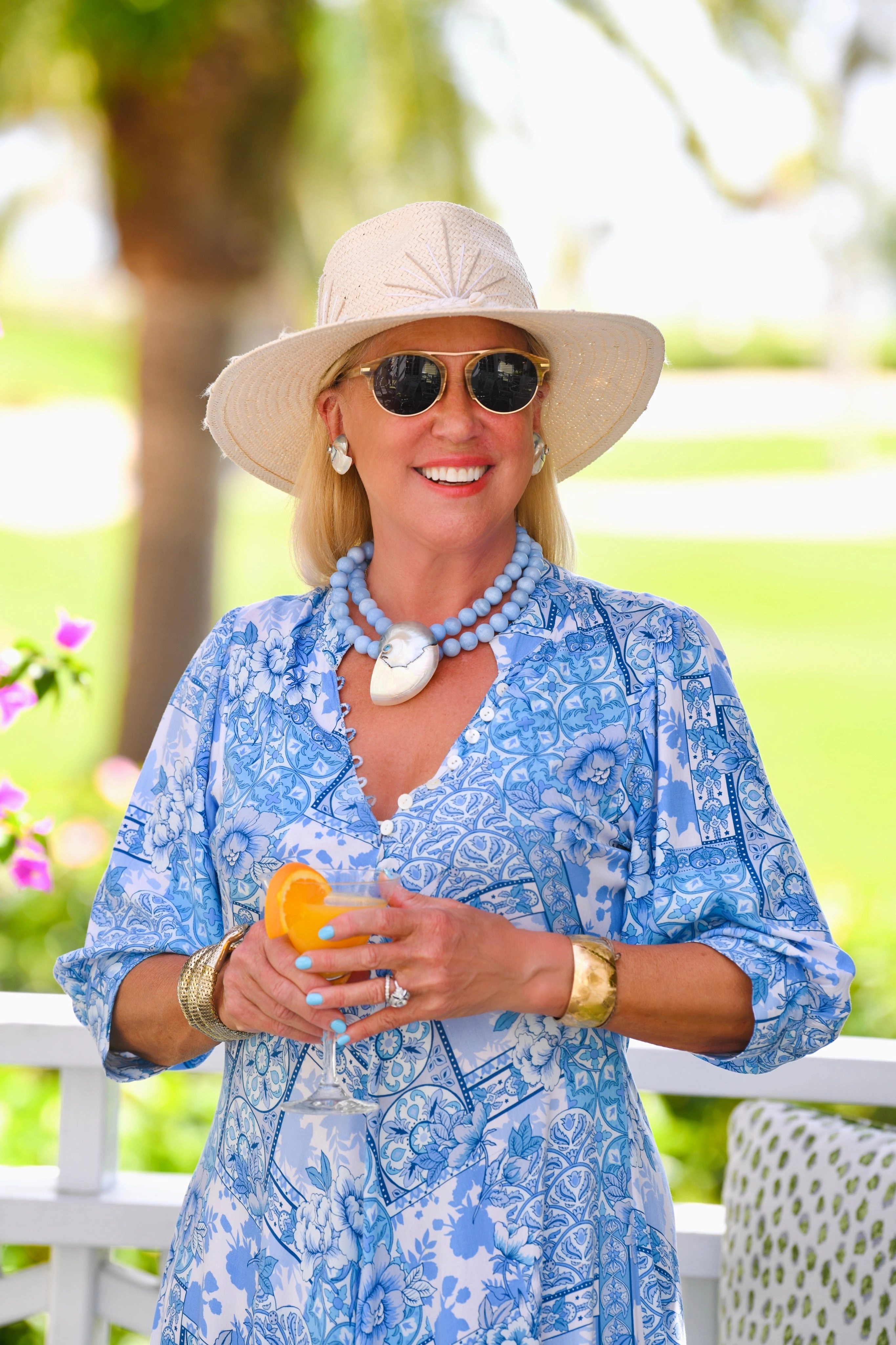 Daphne Dress / Coastal Blue All-season garment