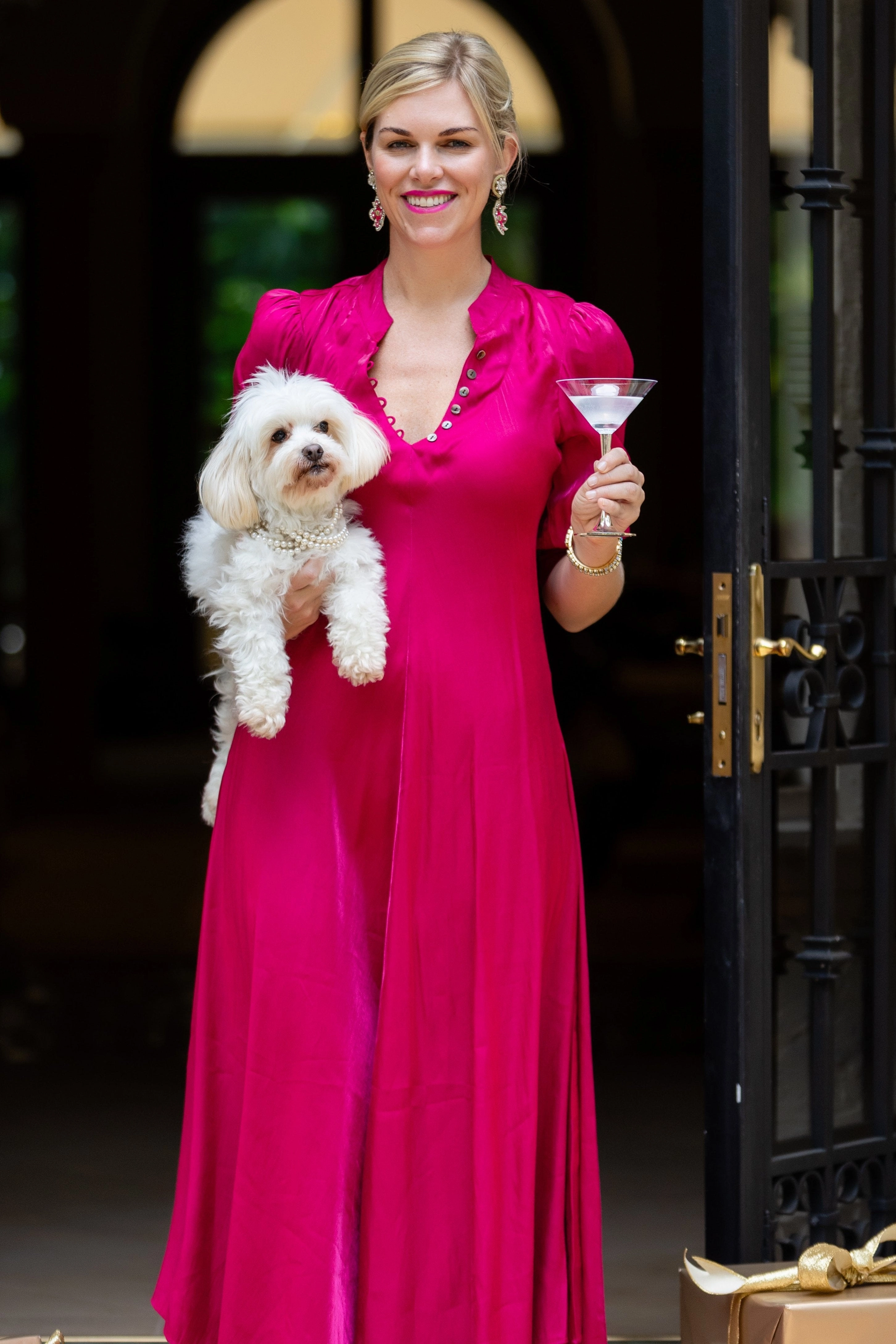 Relaxed Vibe Daphne Dress / Raspberry