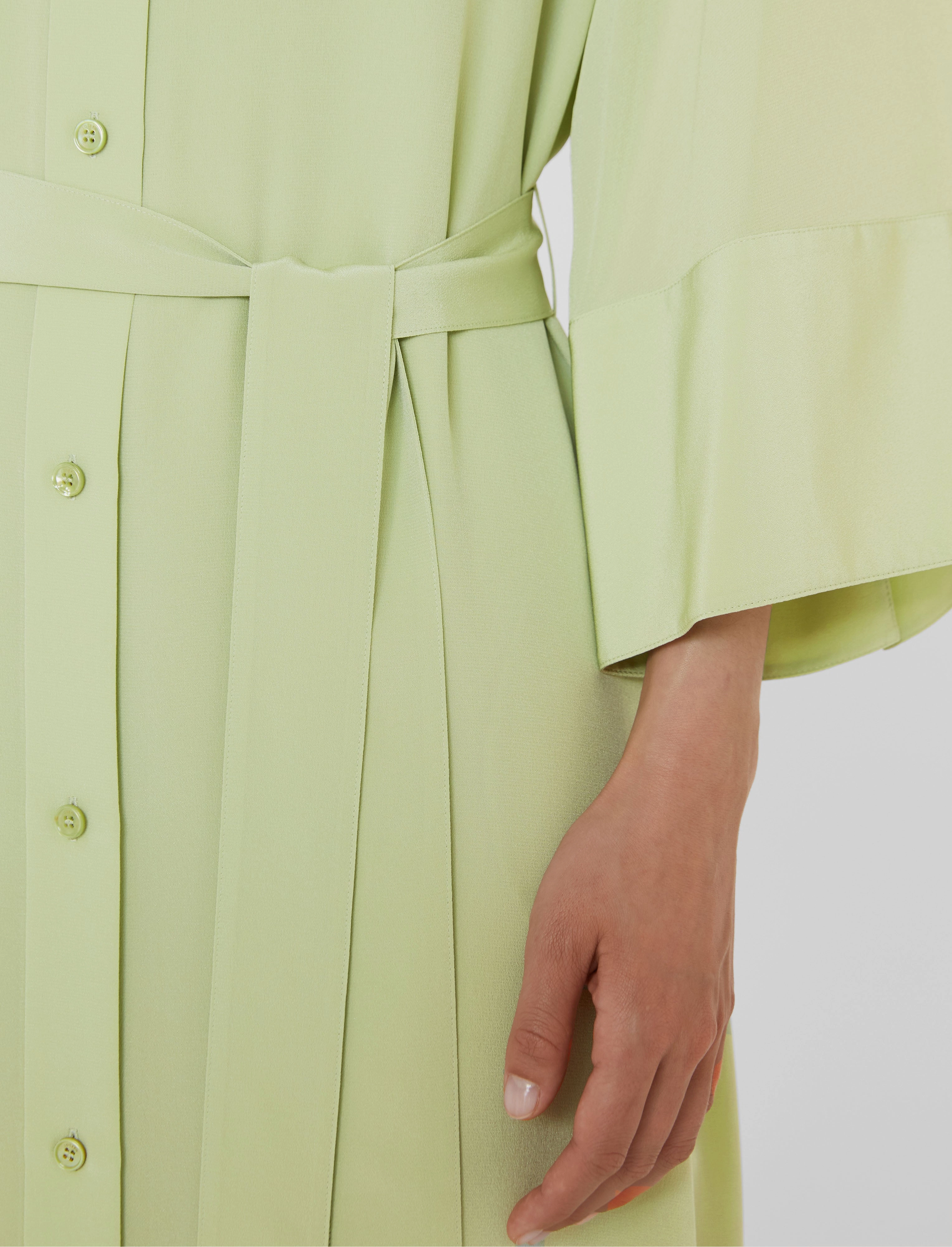 Flattering Design Darius Crepe de Soie Silk Dress