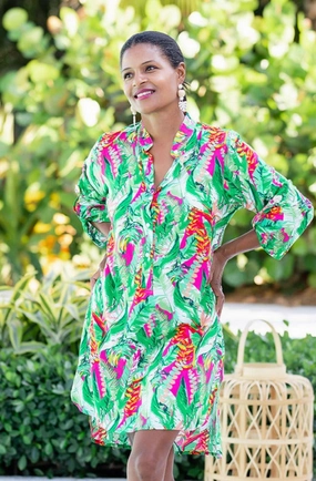 Convertible-Style Minimal Tone Day Tripper Dress / Jungle