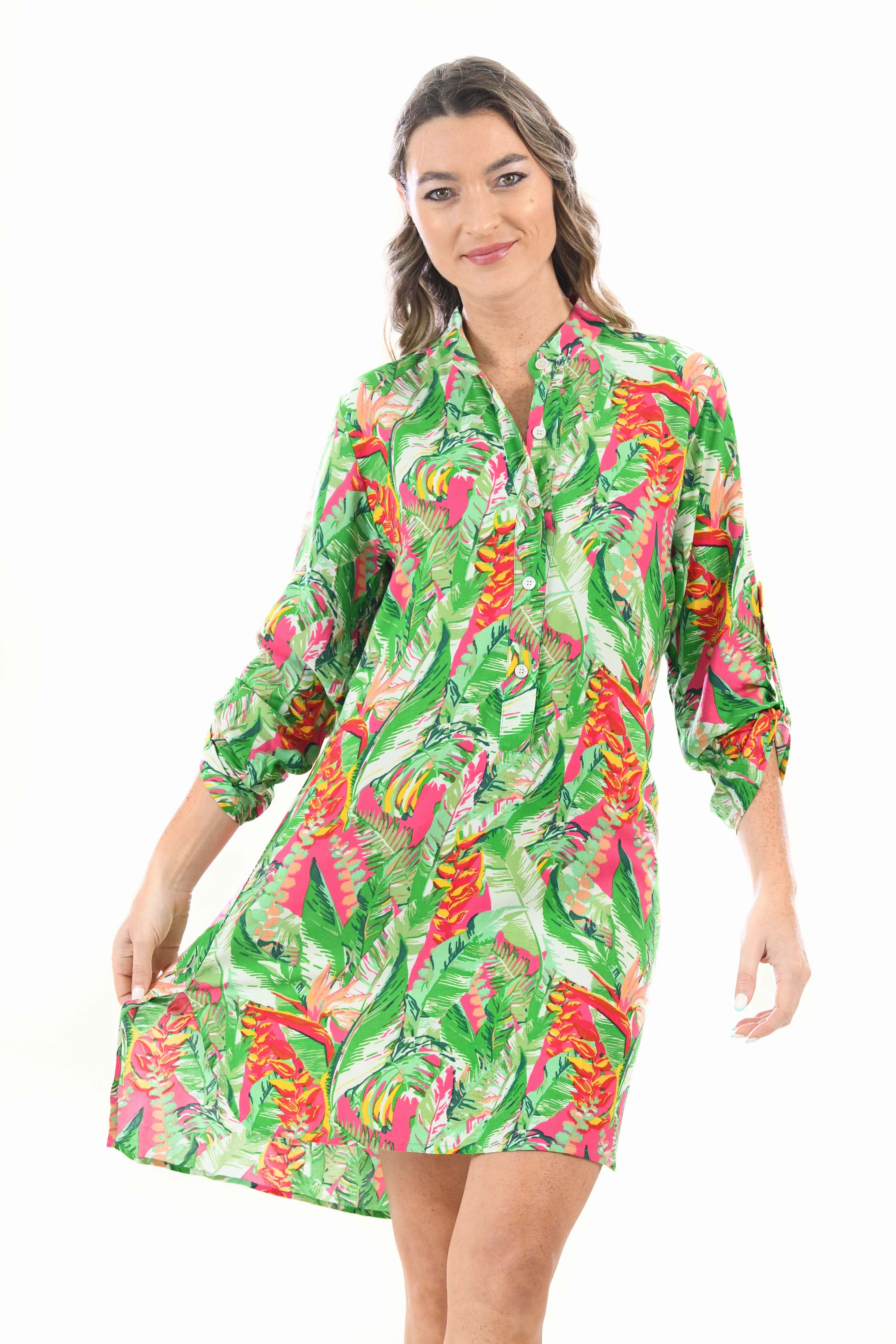 Pose Sweet Day Tripper Dress / Jungle