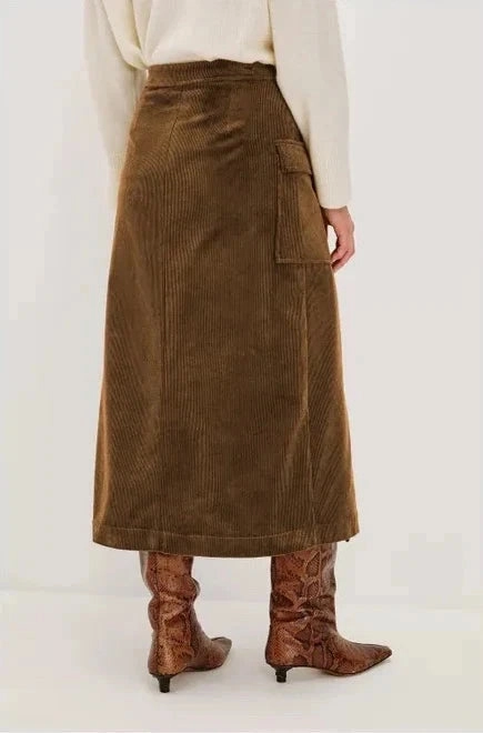 Graciela Skirt Chestnut Trendy Style
