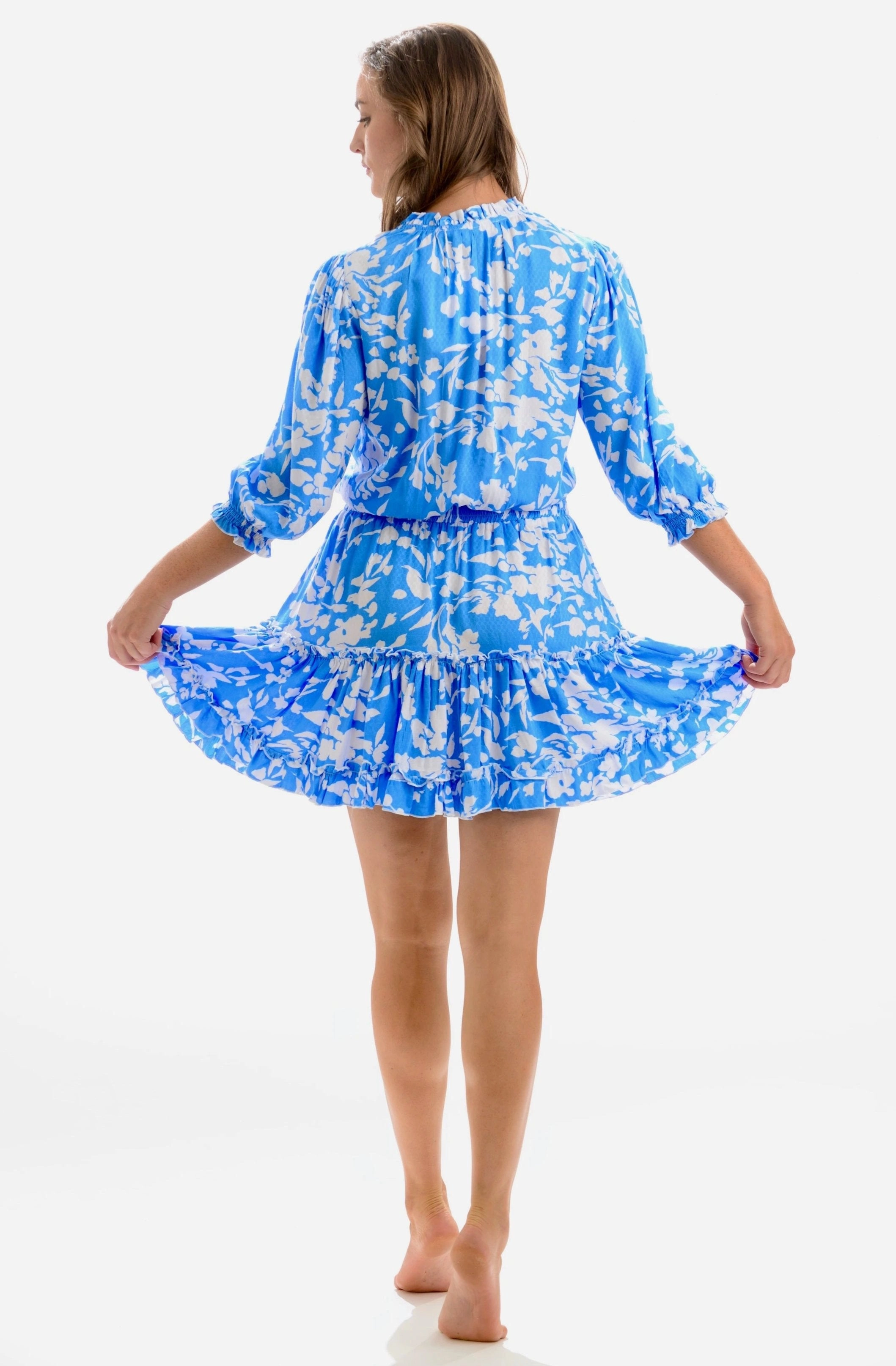 Ibiza Dress / Cornflower Blue Classic Design