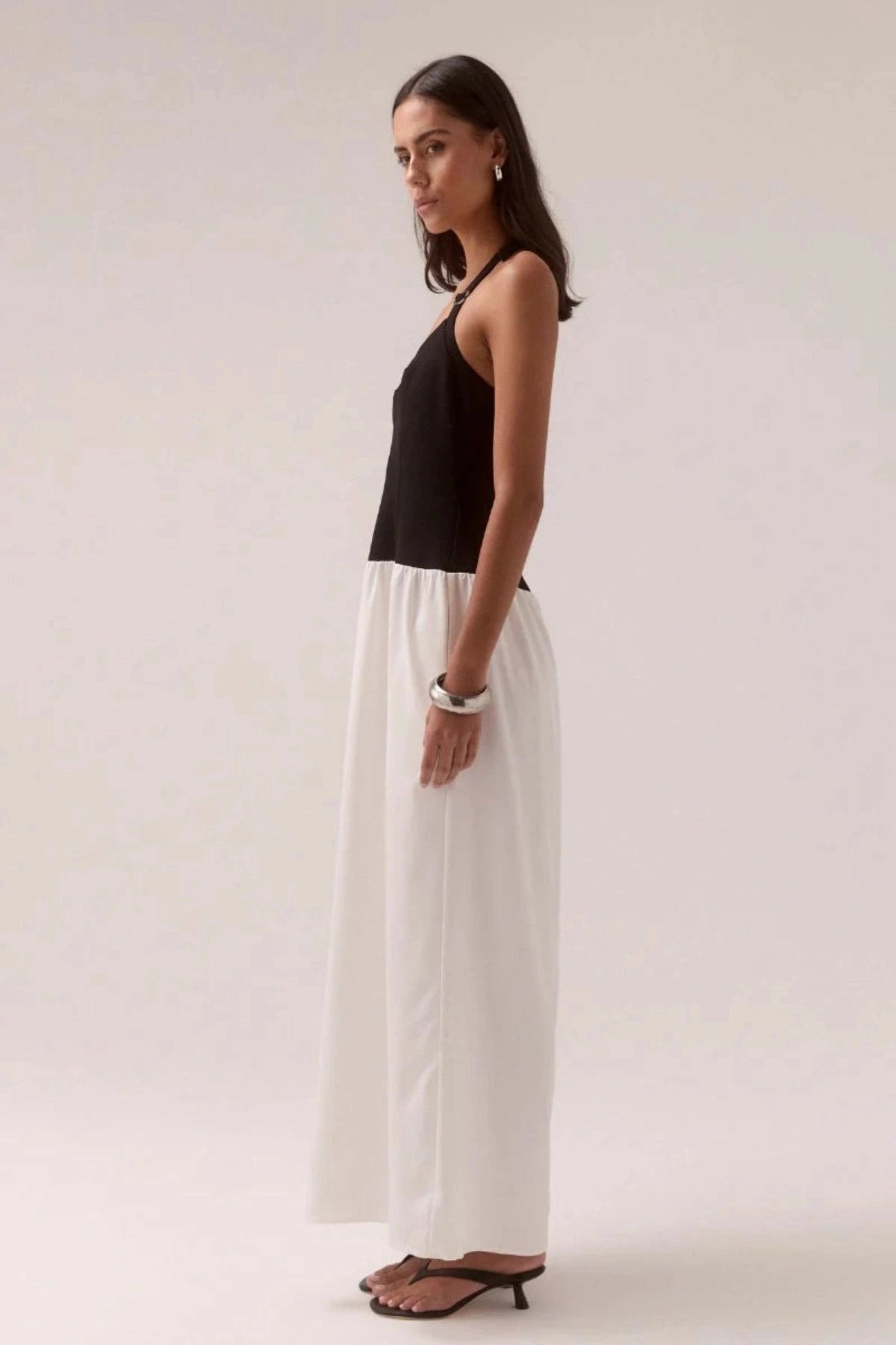 Music-Concert Demi Dress Black/Chalk