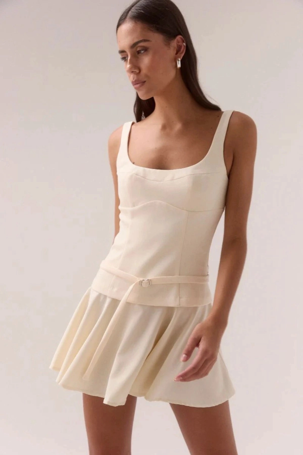 Comfort Mode Demi Mini Dress Lemonade