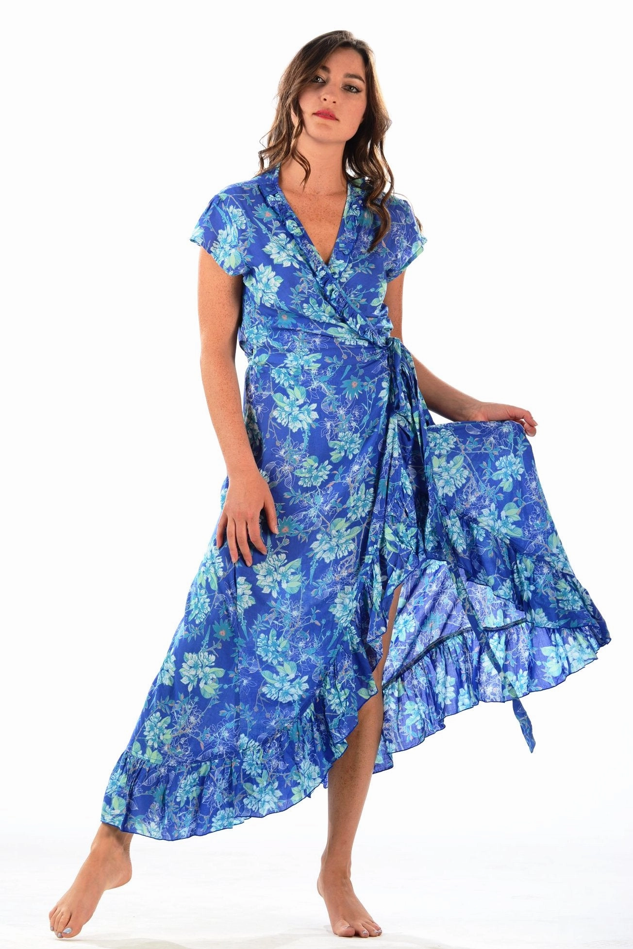 Voyager Dress / Ocean Blue Daywear Fit