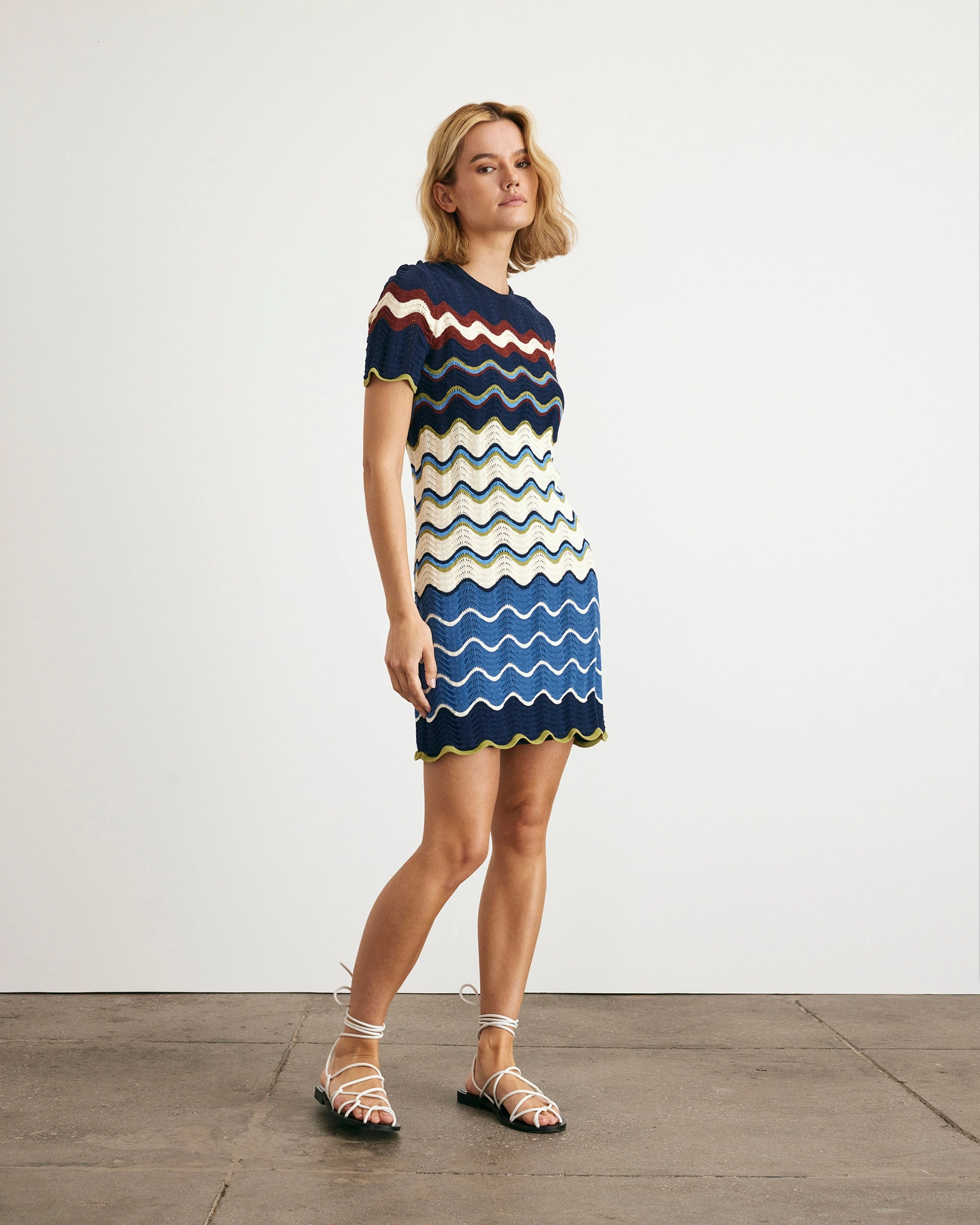 Comfy and Elegant Short Leighton Dress