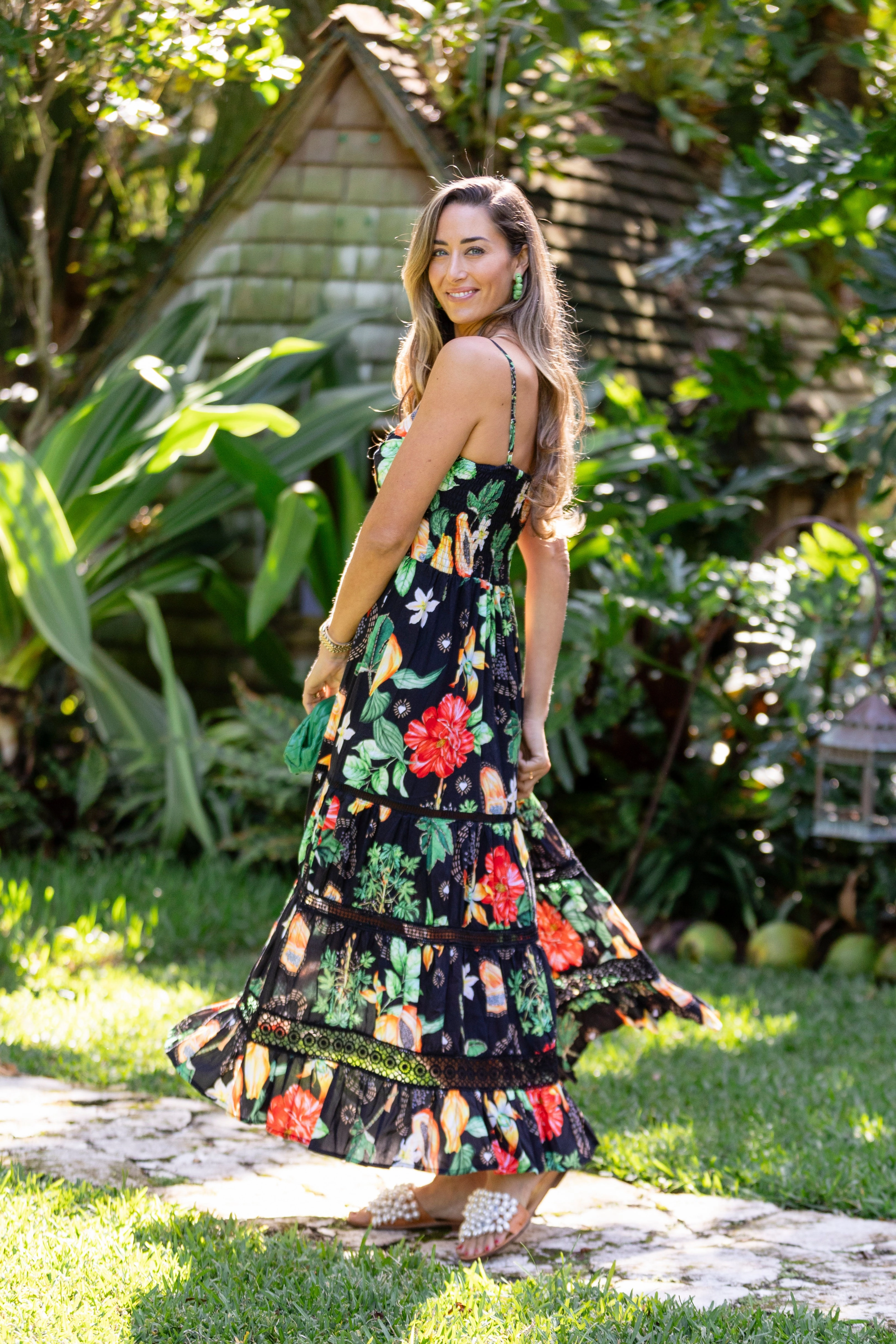 Easy Movement Urban Classic La Jolla Dress / Black Papaya
