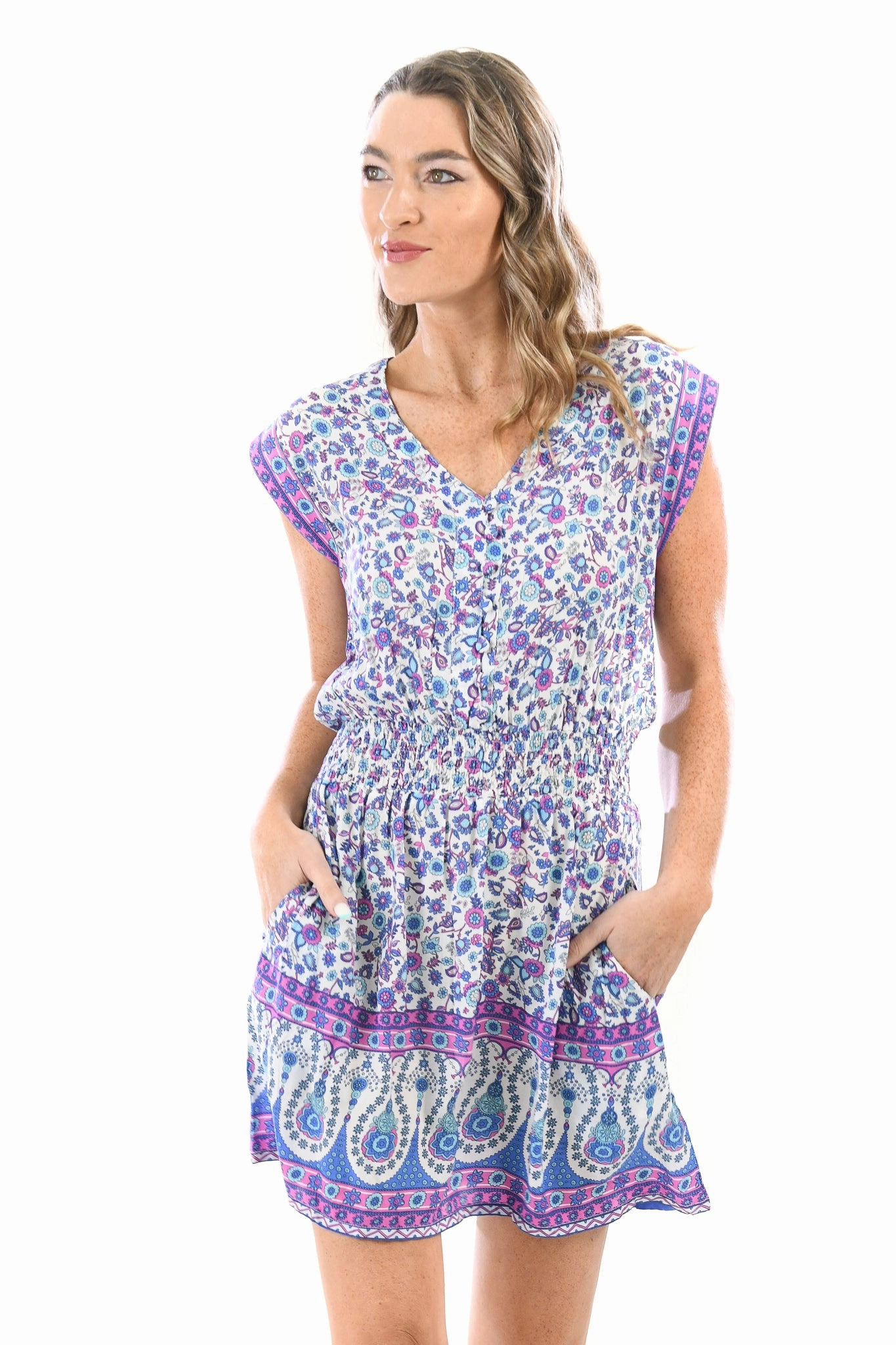 Anna Dress / Lavender Natural Silhouette Minimal Touch