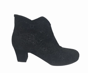 Chelsea Design Soldier Django & Juliette Itsy Suede Black Boot