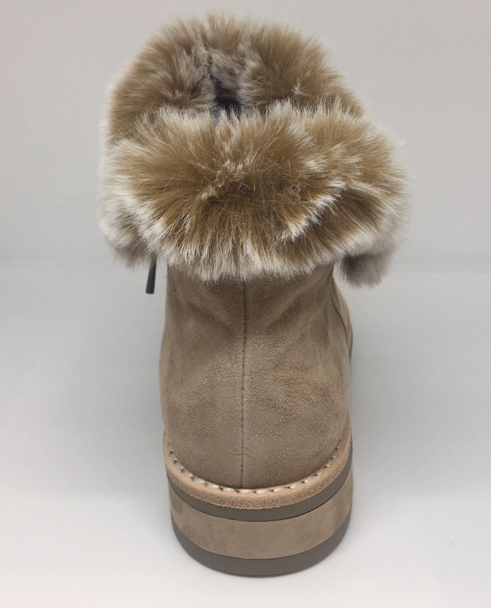 Removable Lightweight Sole Django & Juliette Rollinz Cappuccino Suede