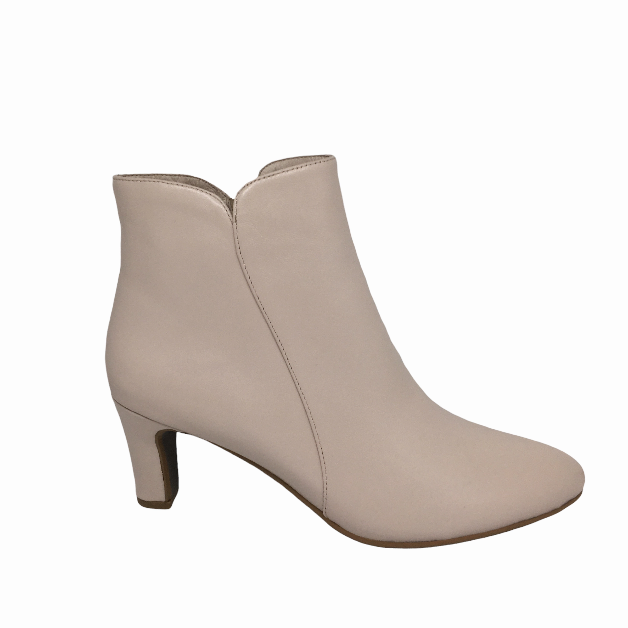 Django & Juliette Tomie Leather Boot ~ Black ~ Nude Cozy Interior