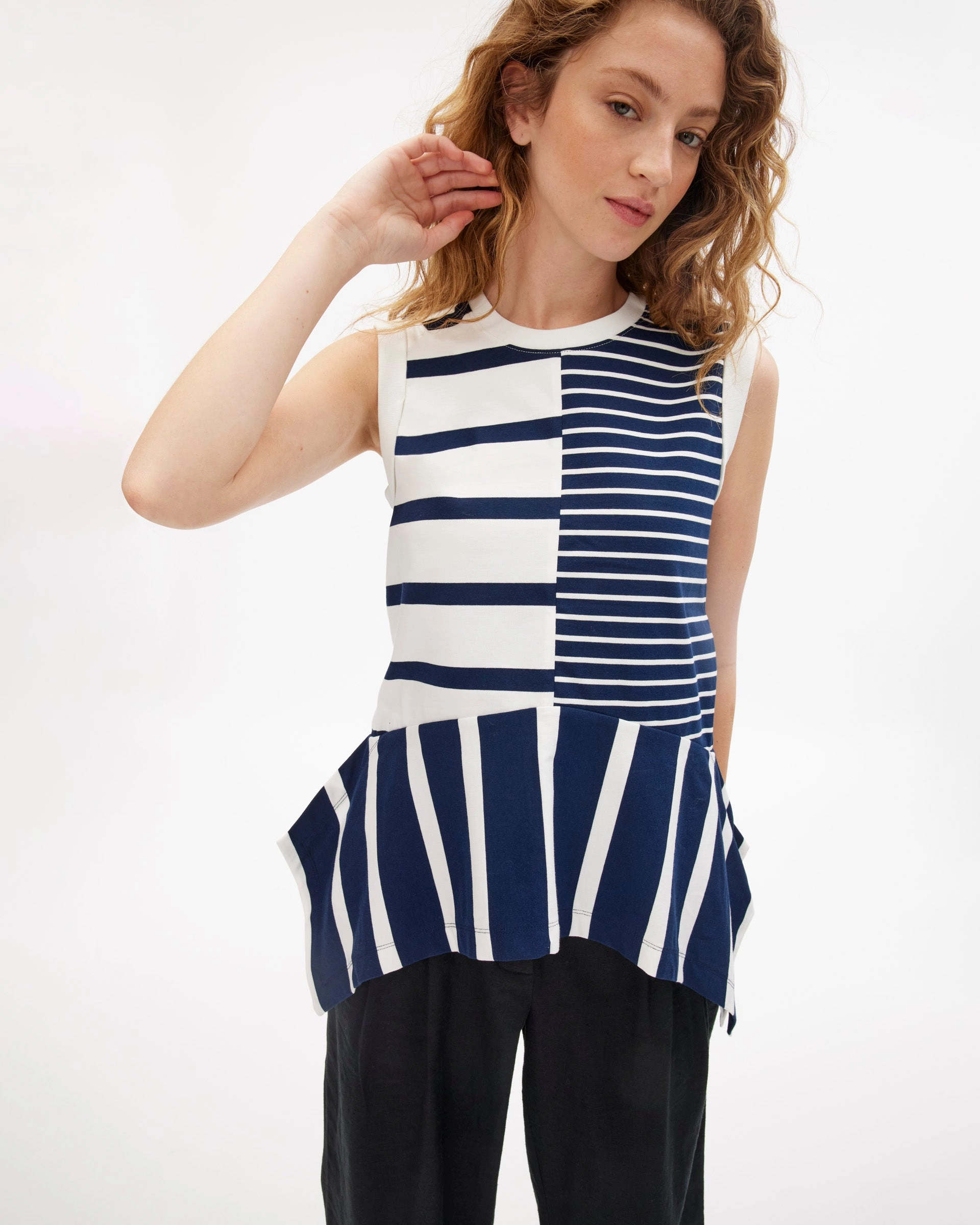 Chantel Top Formal Blouse AntiMicrobialLining