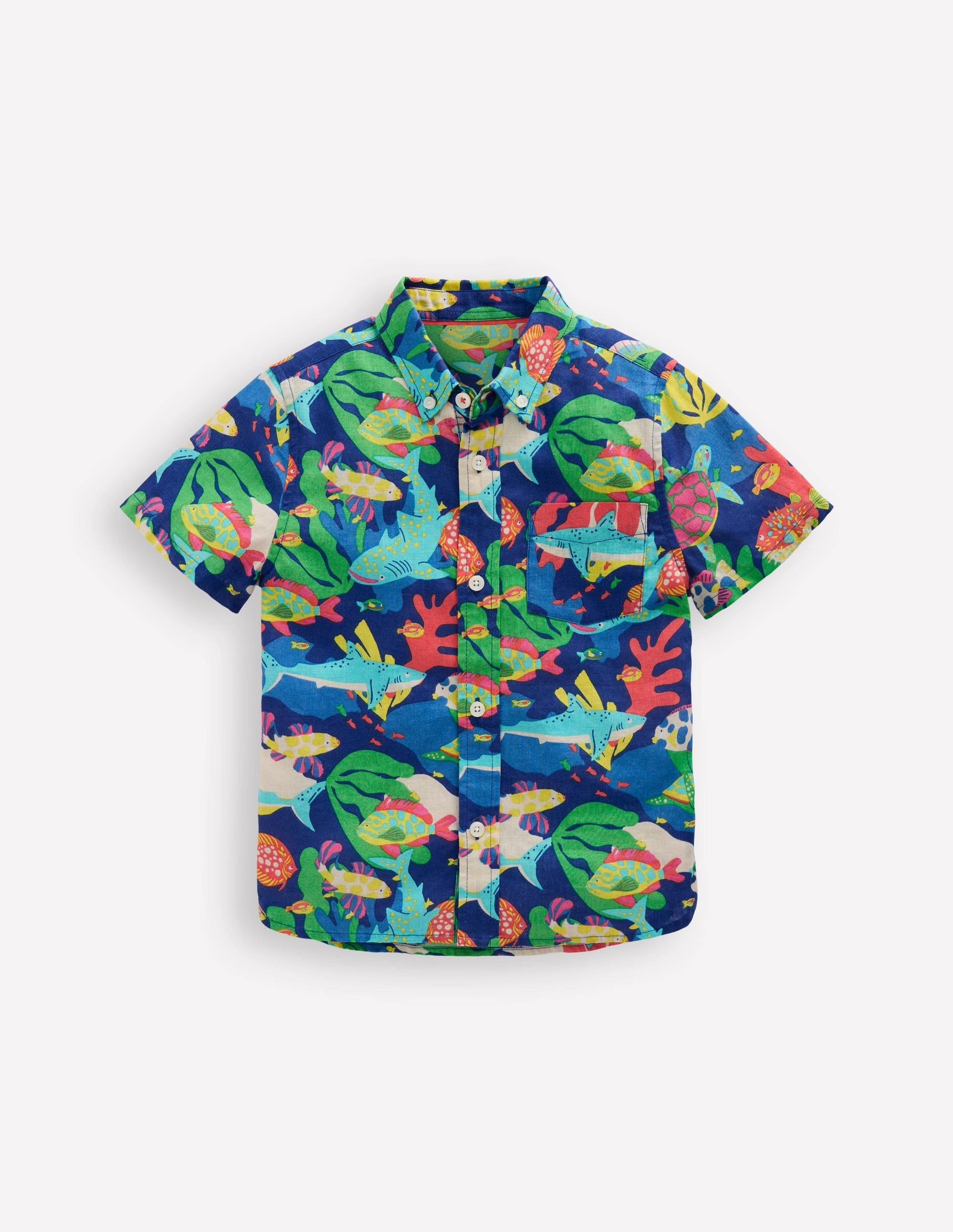 Cotton Linen Shirt-Reef EthicallySourced