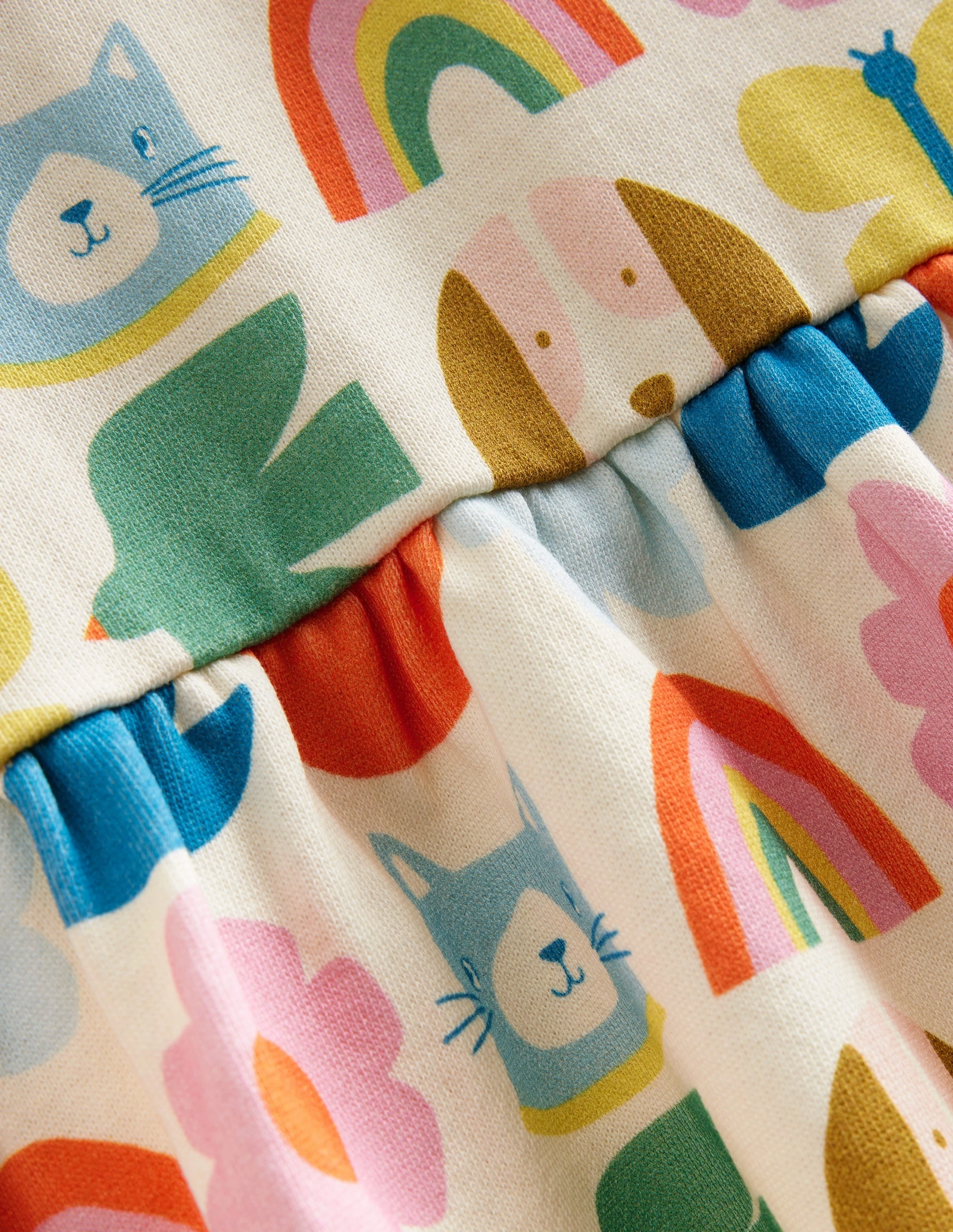 Smooth Layering Walk Mood Loopback Sweatshirt Dress-Multi Park Life