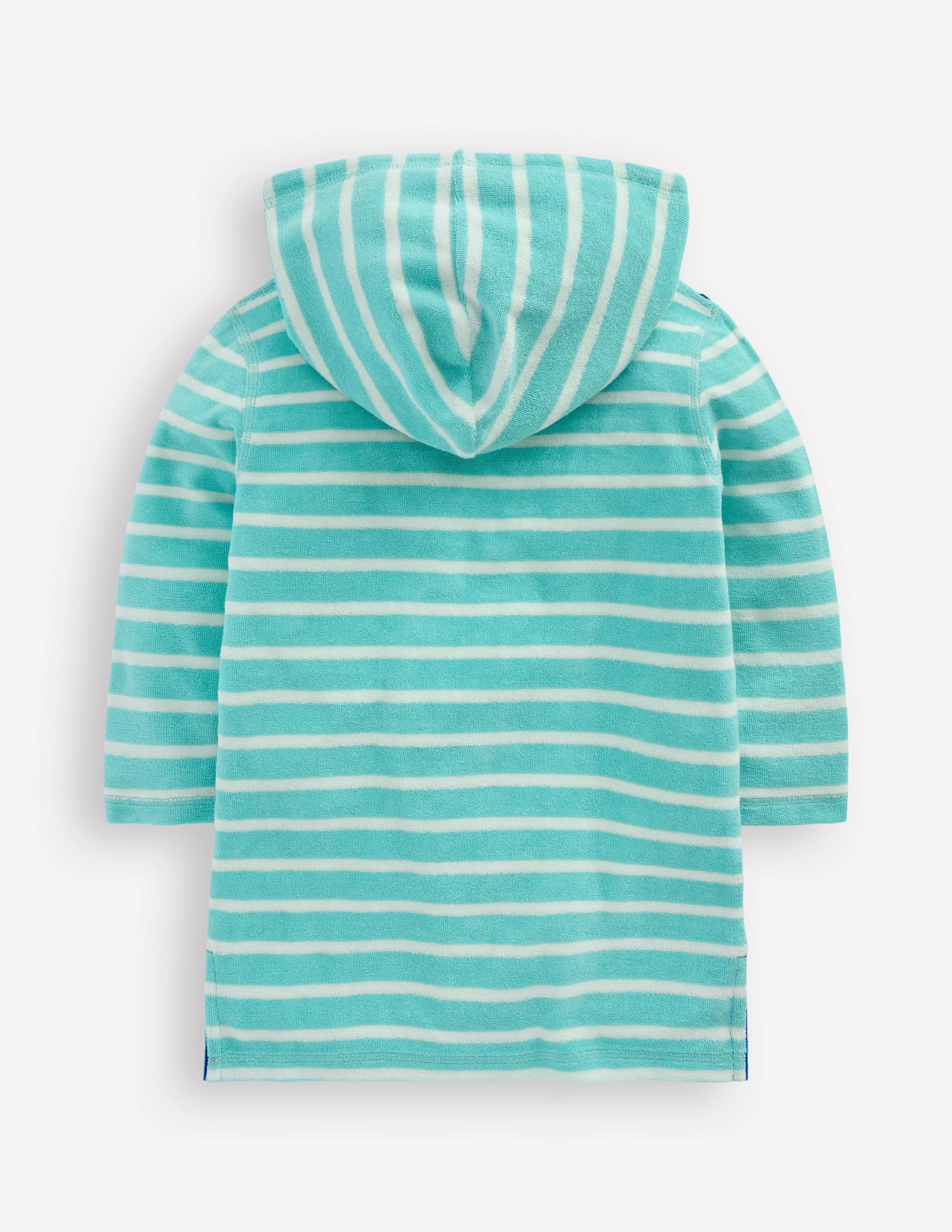 Classic Style Appliqu Towelling Throw-on-Caribbean Blue Stingray