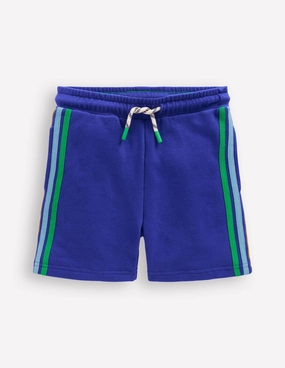 Rainbow Shorts-Peacock Plume Blue FoldableDesign