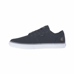 Everyday Walk ETNIES 4101000351 463 BARGE LS MN'S (Medium) Navy/Gum/White Suede/Canvas Skate Shoes