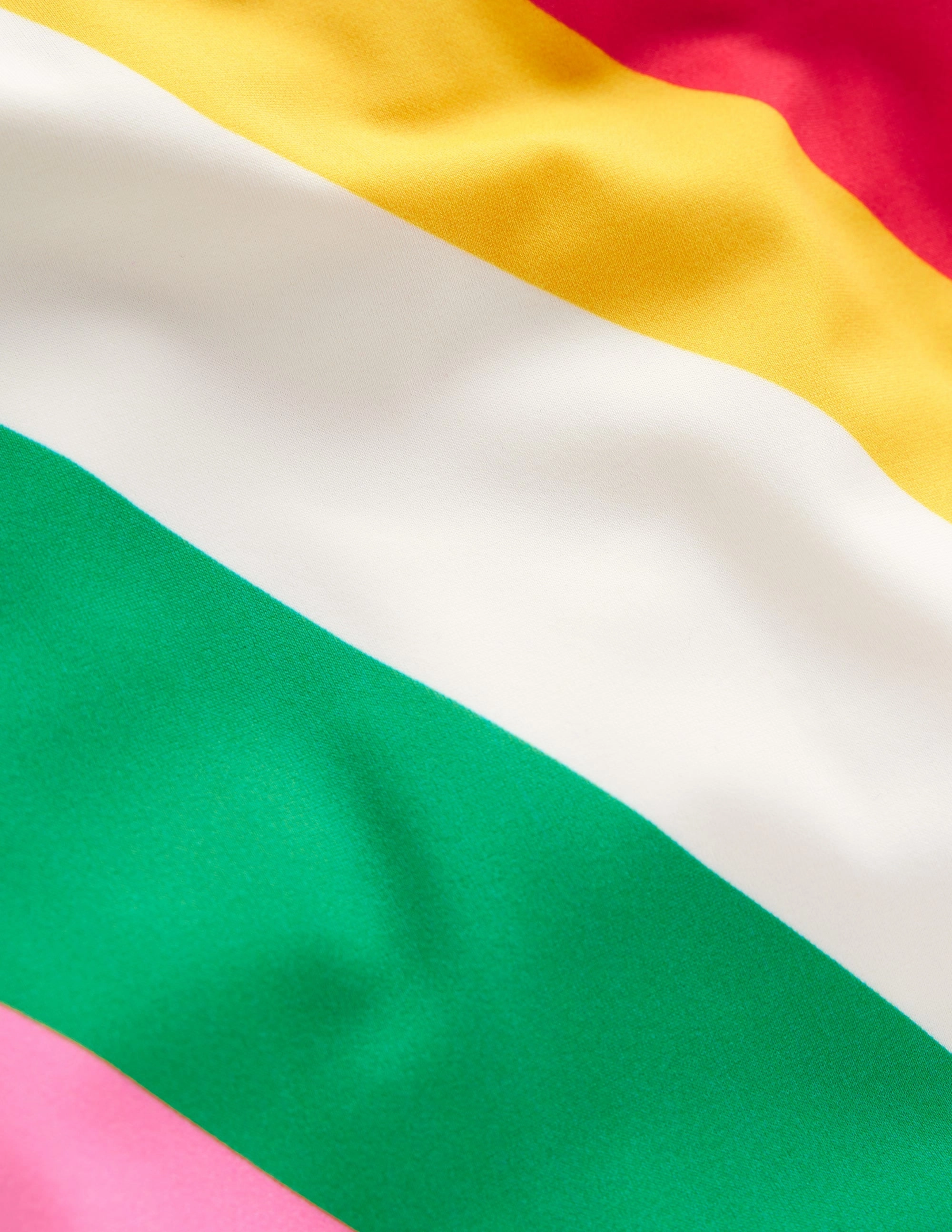 UV Protection Cross-back Tankini Top-Multi Rainbow Swirl