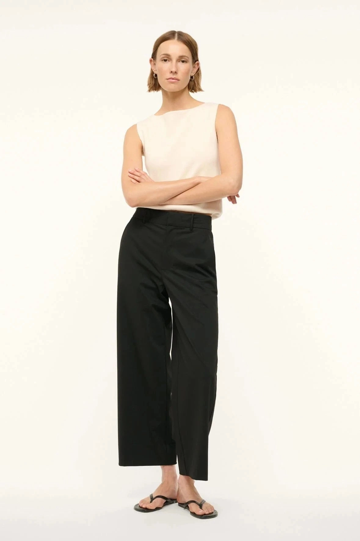 Prince Cropped Pant Black Ready For Action Wide fit