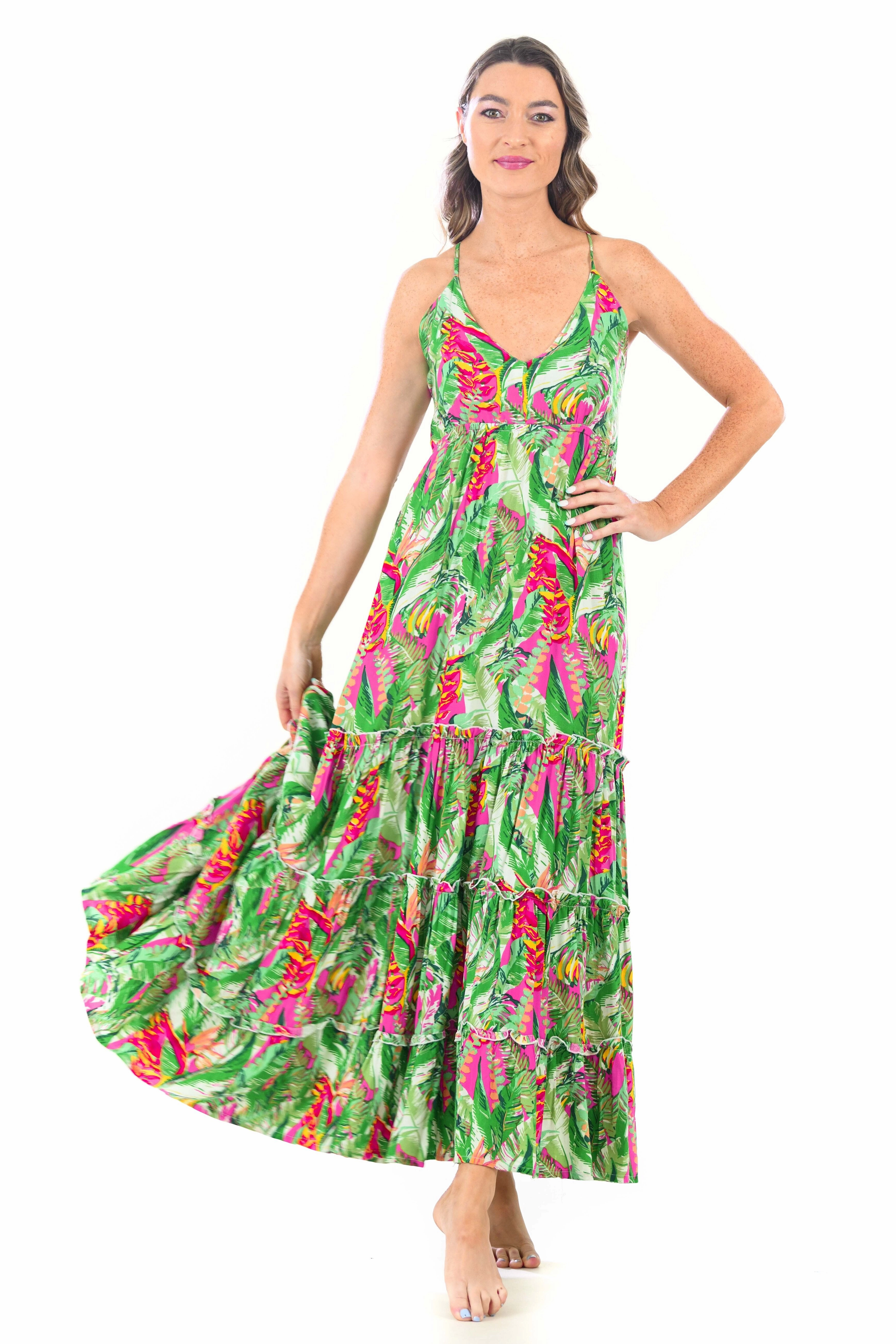 Chic Everyday Wear Flexible Layers Naya Dress / Jungle