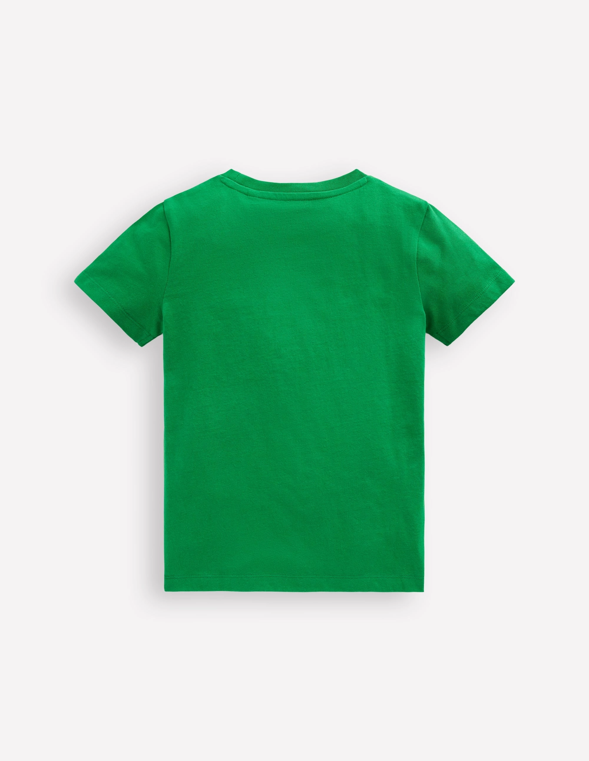 Glow In The Dark Accent Trim Superstitch T-Shirt-Highland Green Jungle Animals