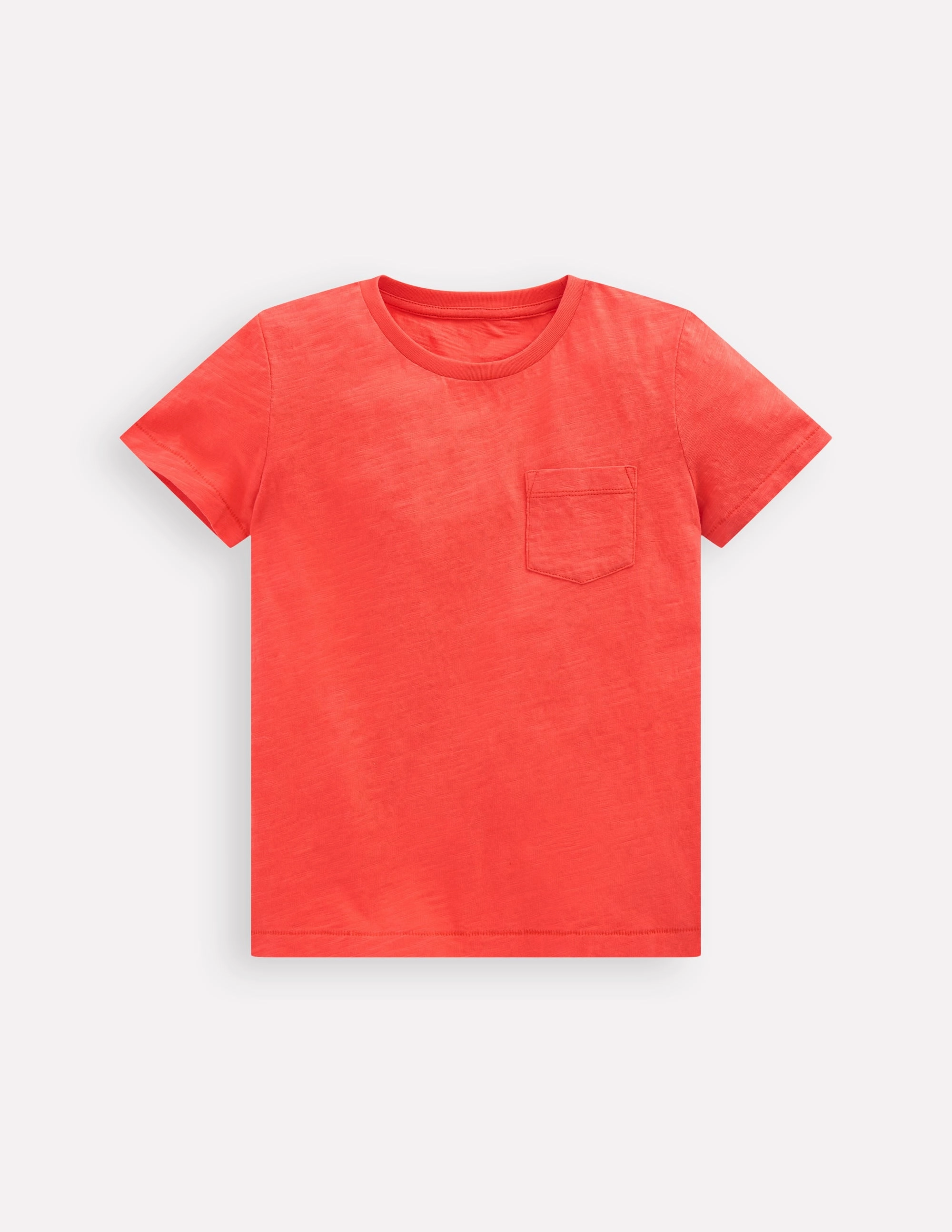 Cool and Breezy Thermal Regulation Technology Everyday Short Sleeve T-Shirt-Coral Orange