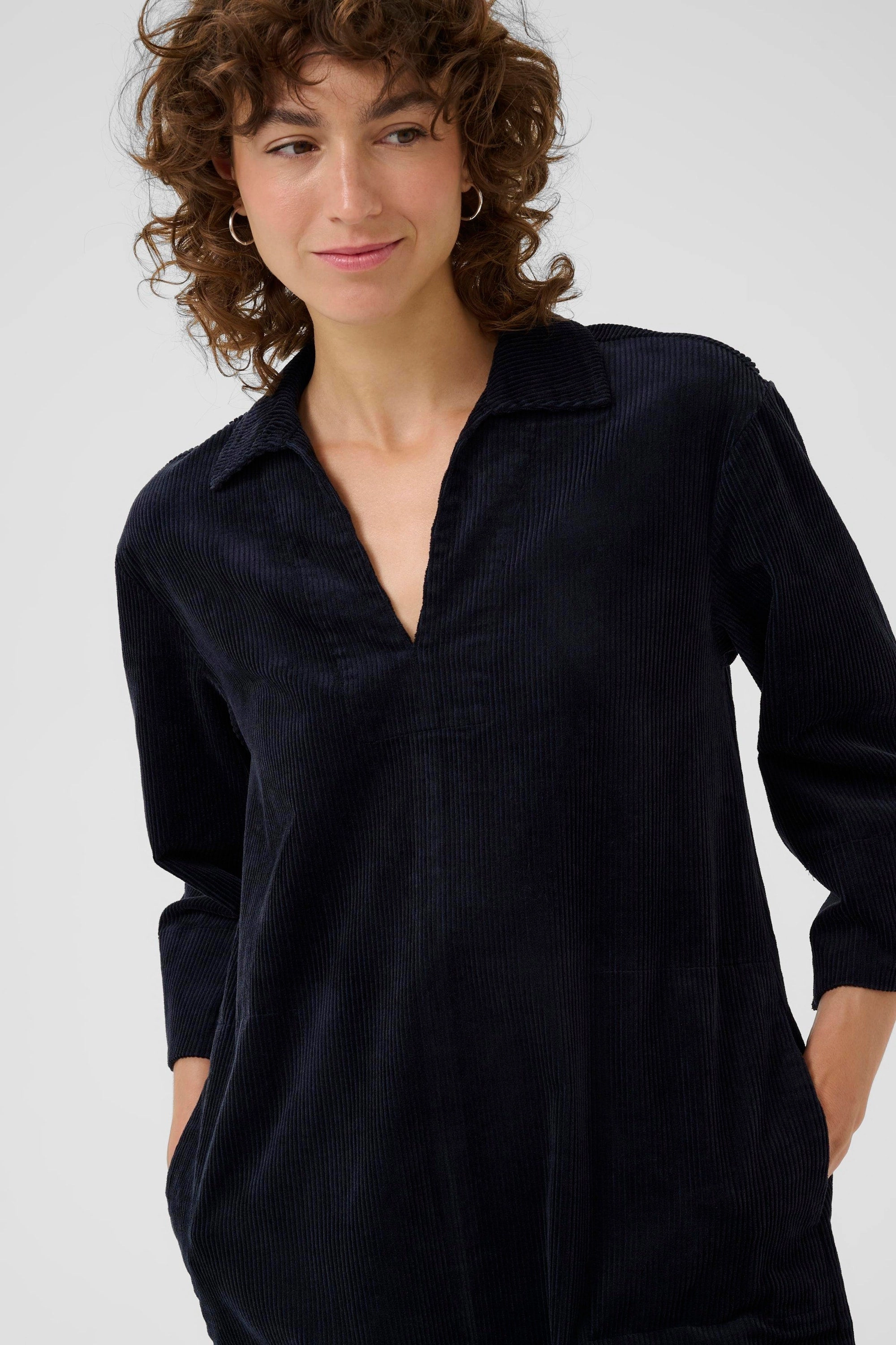 Layered Wear SHARRI CORD DRESS